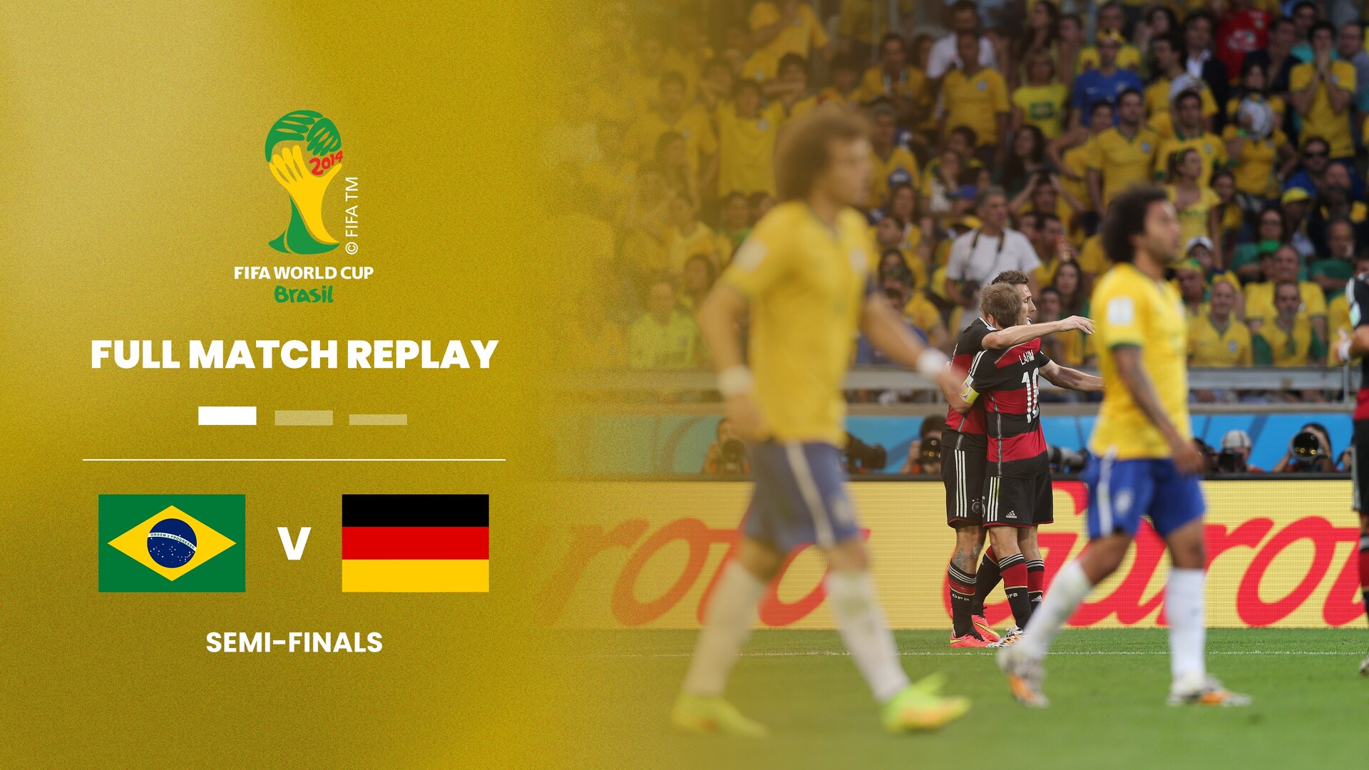 Brasilien v Deutschland | Halbfinale | FIFA Fussball-Weltmeisterschaft Brasilien 2014™ | Spiel in voller Länge