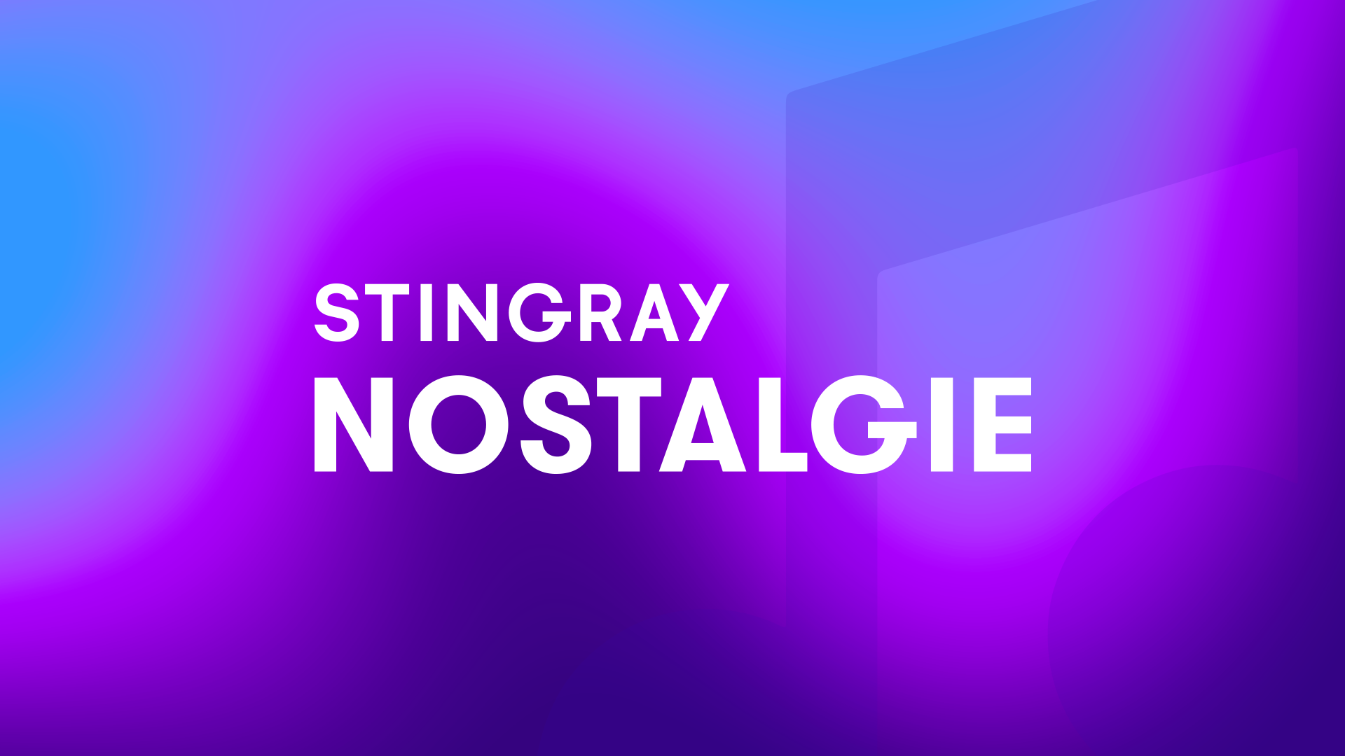 Stingray Nostalgie