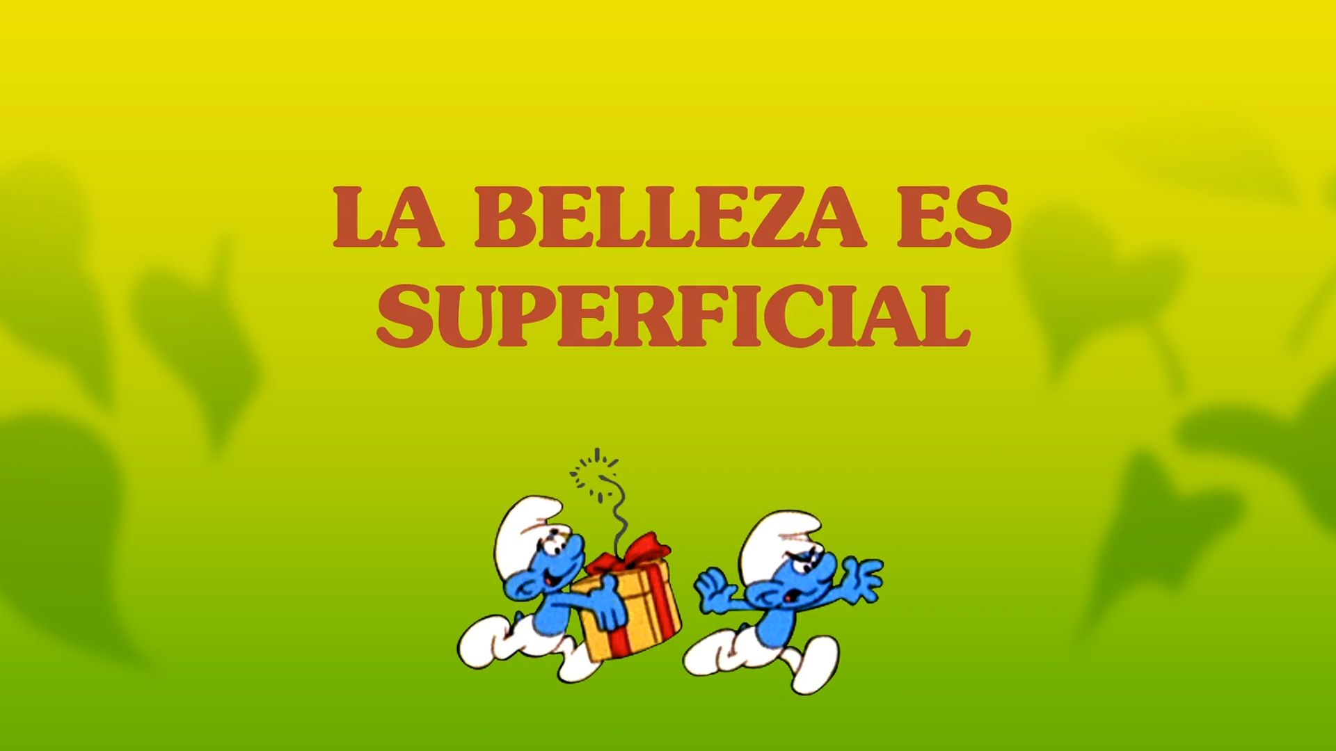 La Belleza Es Superficial