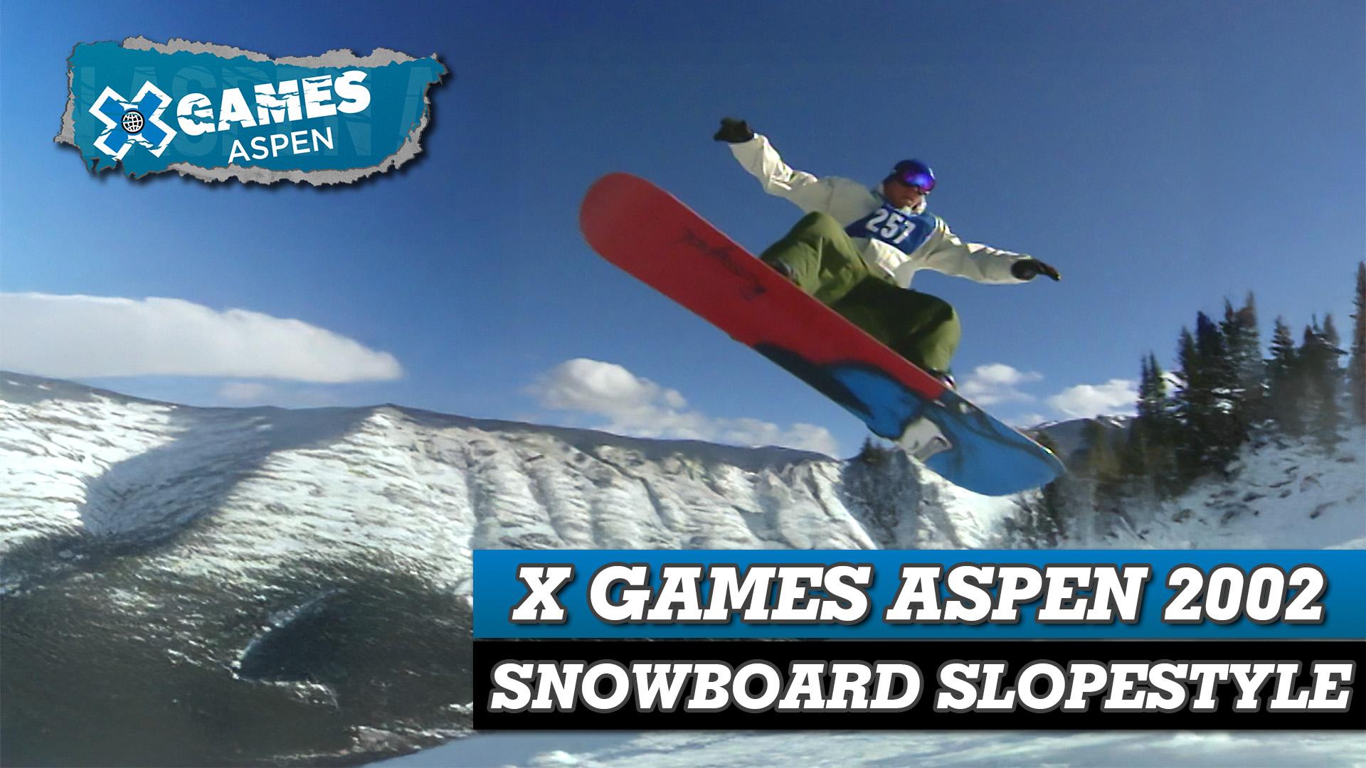 X Games Aspen 2002: Snowboard Slopestyle