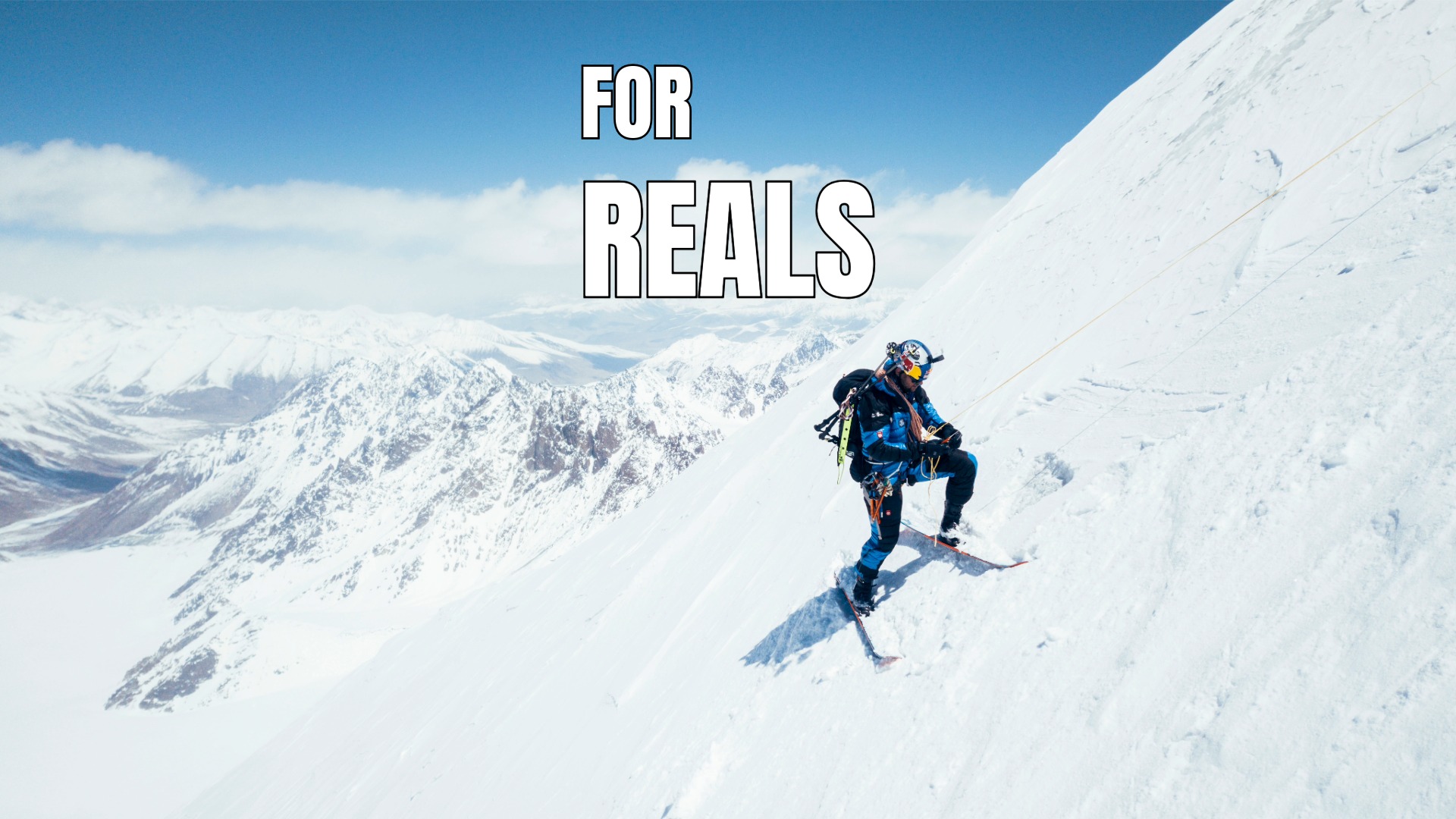 For Reals S1 E6: Skateboarding & 180m-Wandaufstieg