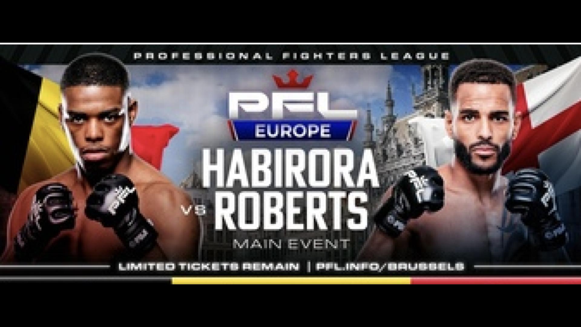 2025 PFL Europe 2: Habirora vs. Roberts