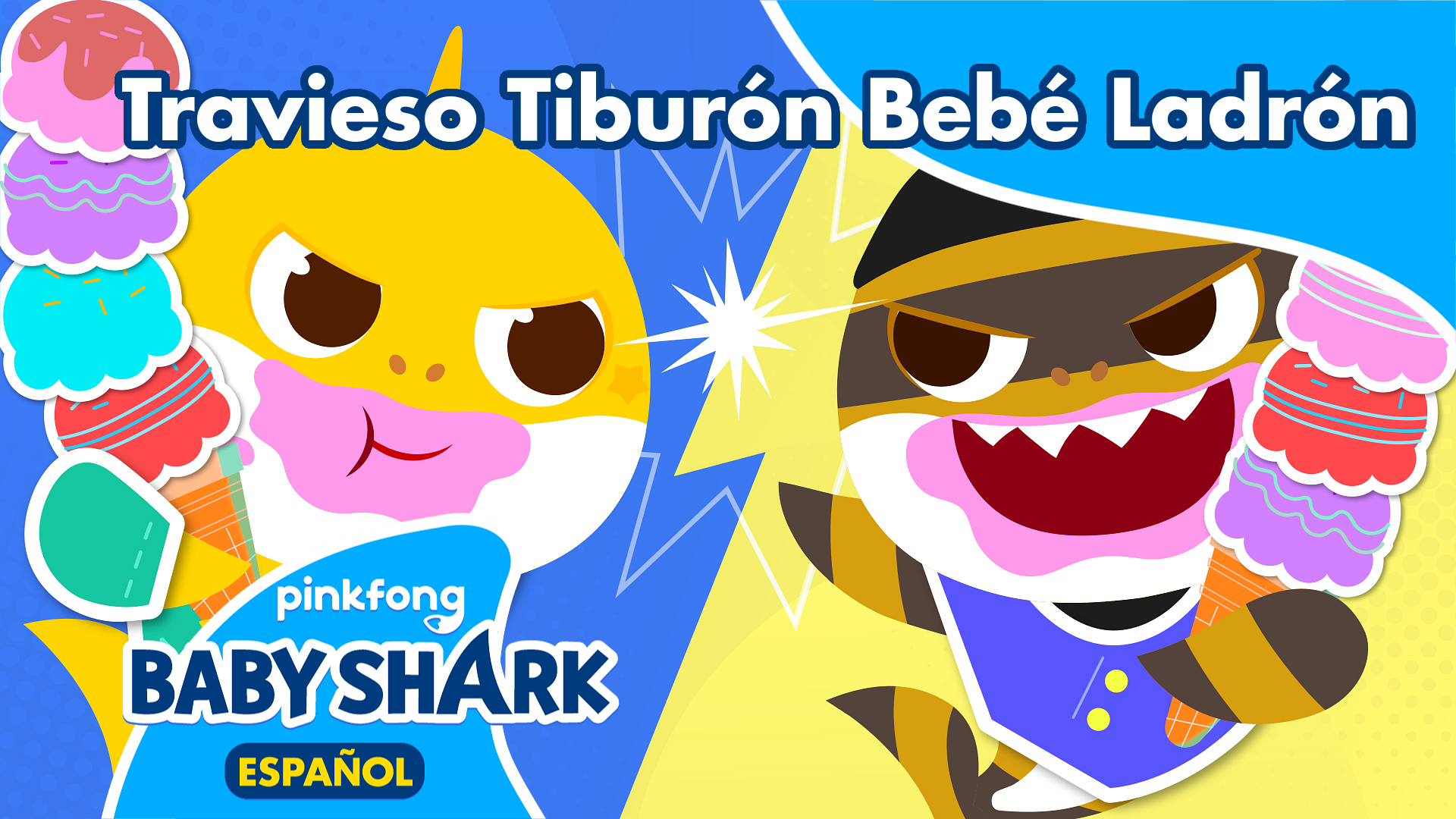 Travieso Tiburón Bebé Ladrón