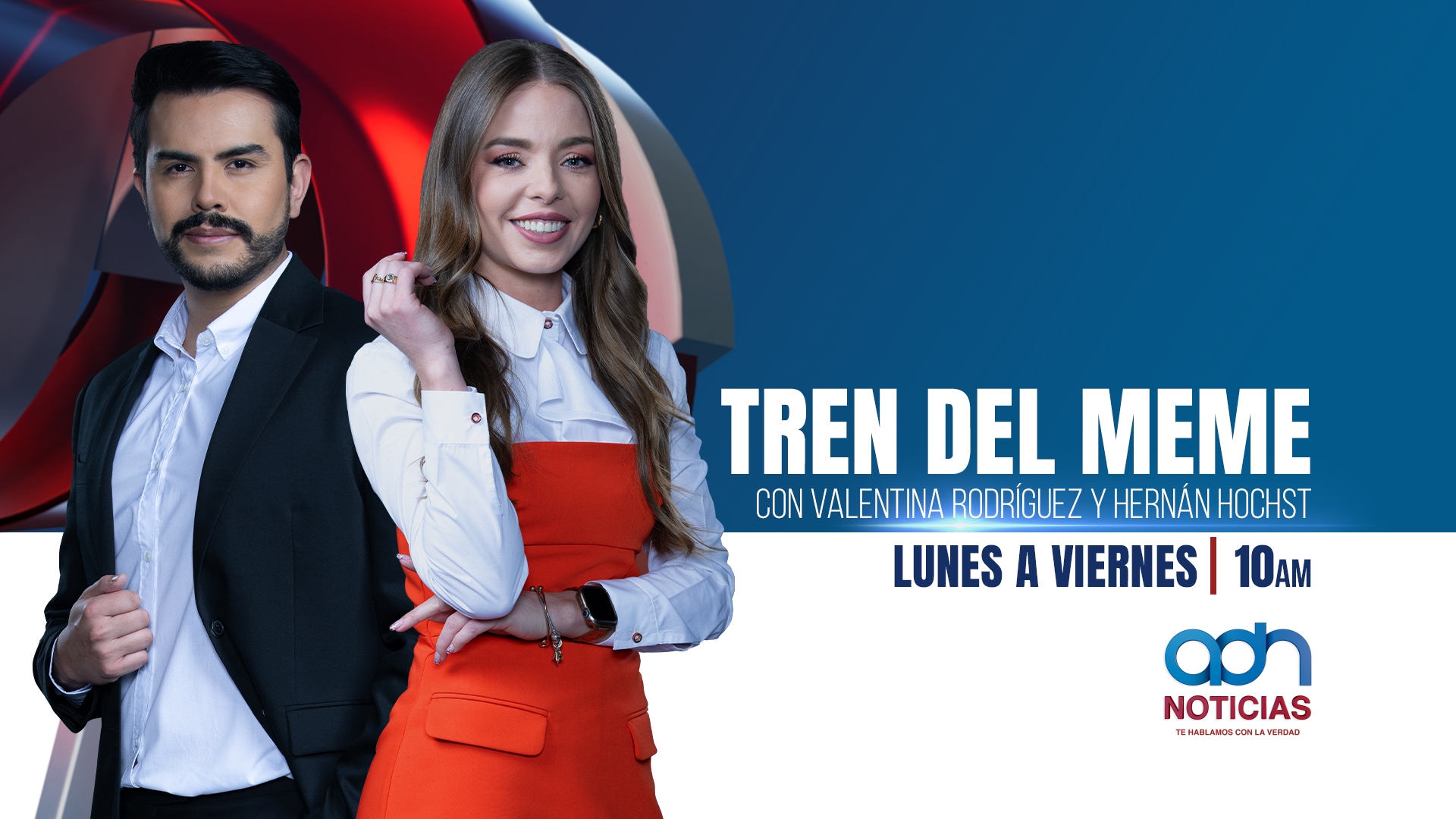 Tren del meme con Mara Durón y Hernán Hochstrasser