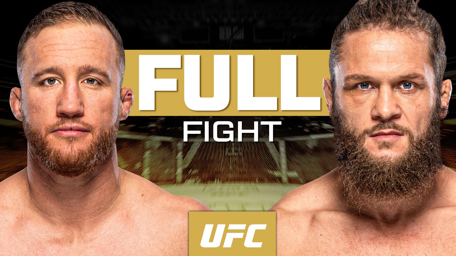 Justin Gaethje vs Rafael Fiziev 2 | FULL FIGHT