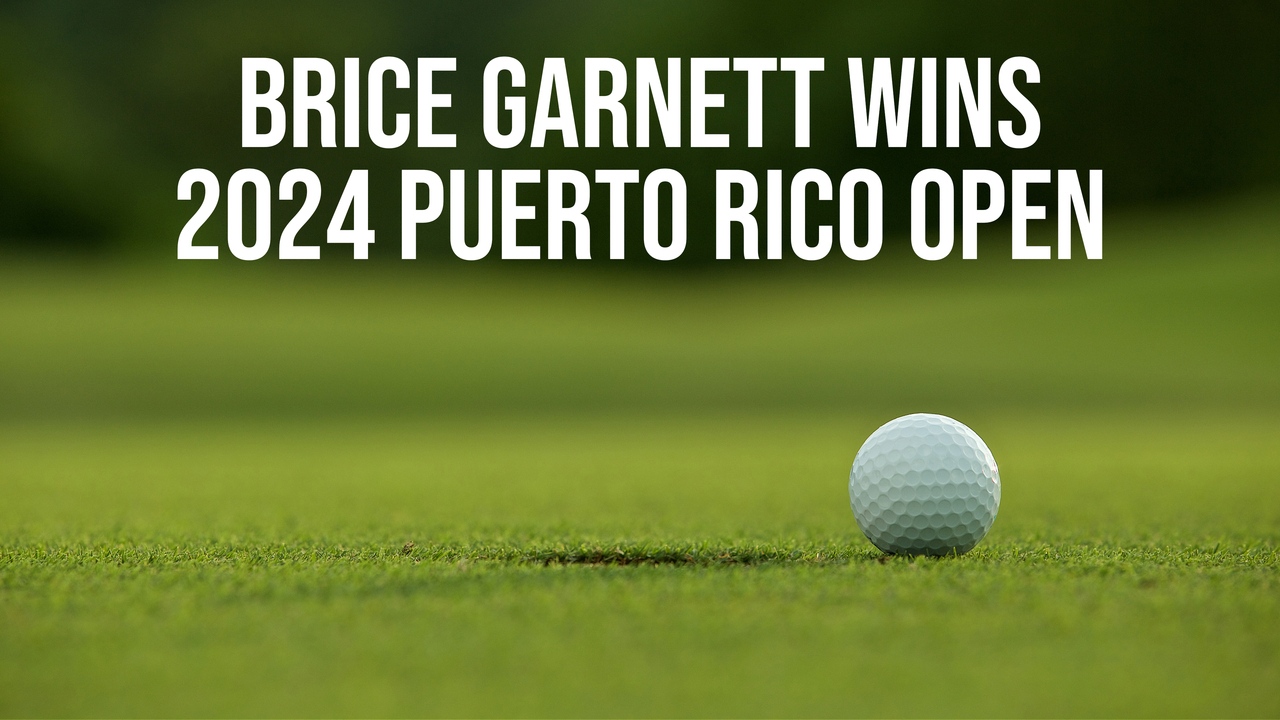 Brice Garnett Wins 2024 Puerto Rico Open