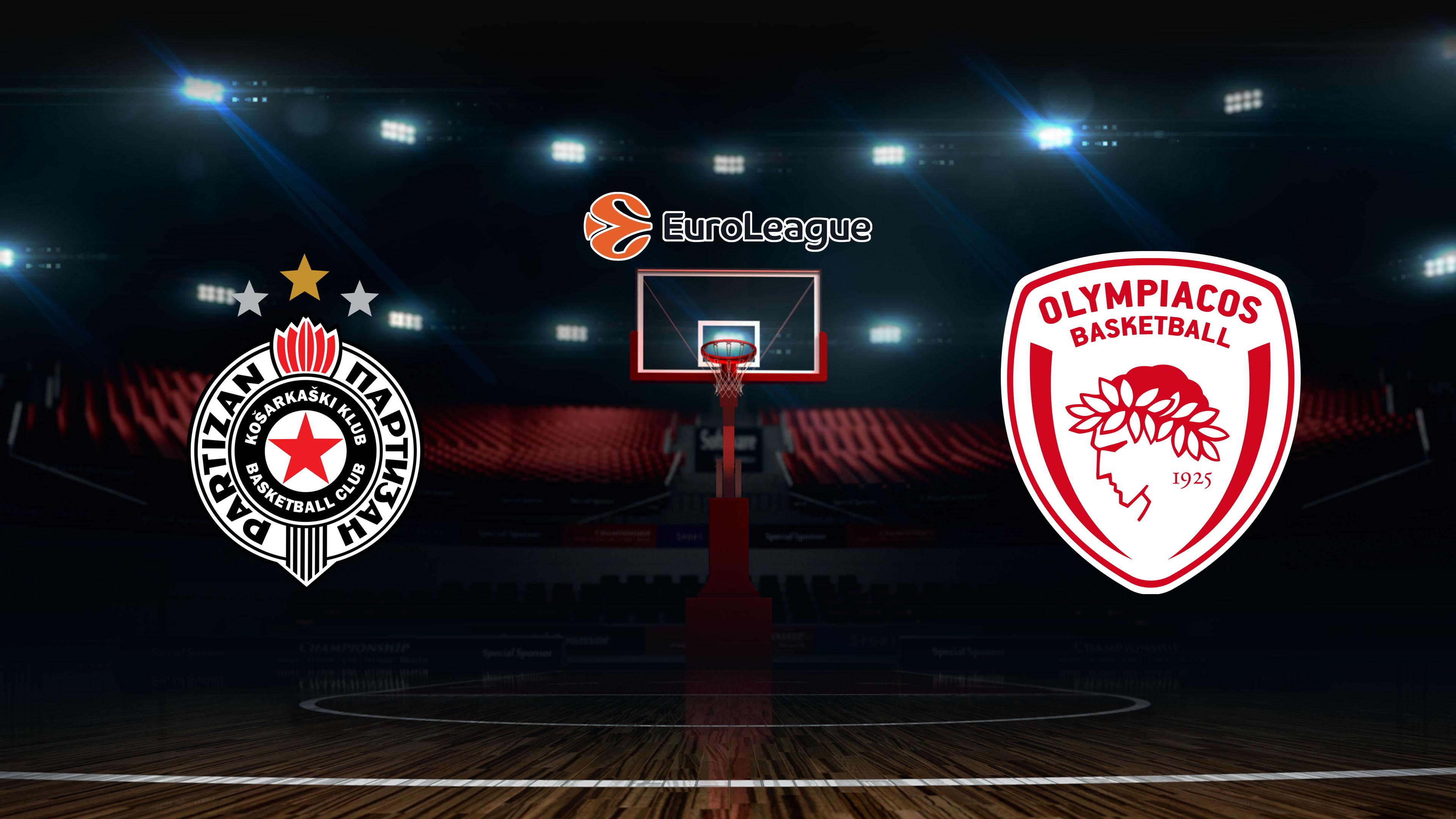 Partizan Mozzart Bet vs. Olympiacos Piraeus