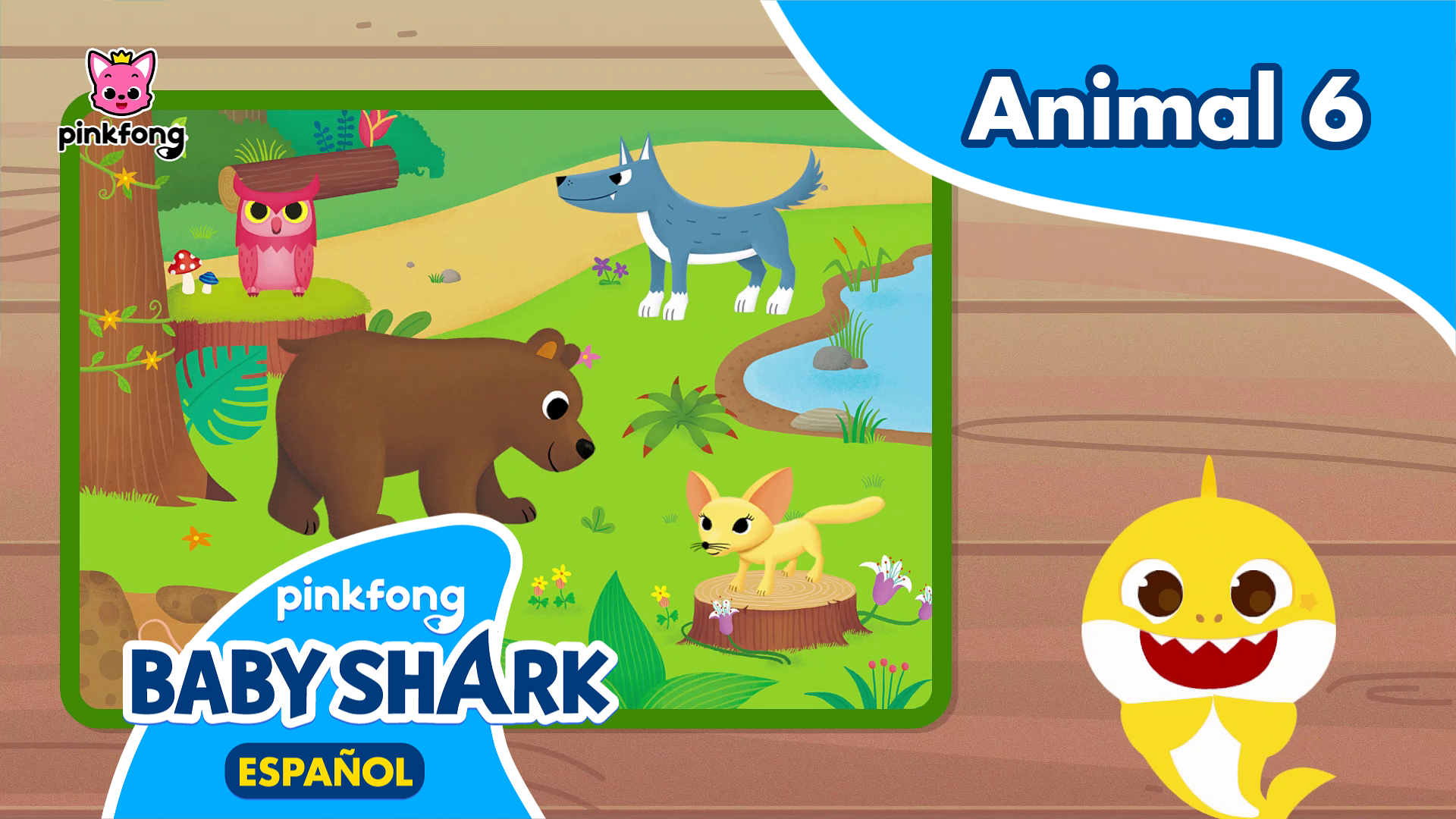 Al Escondite con Tiburón Bebé Animal 6