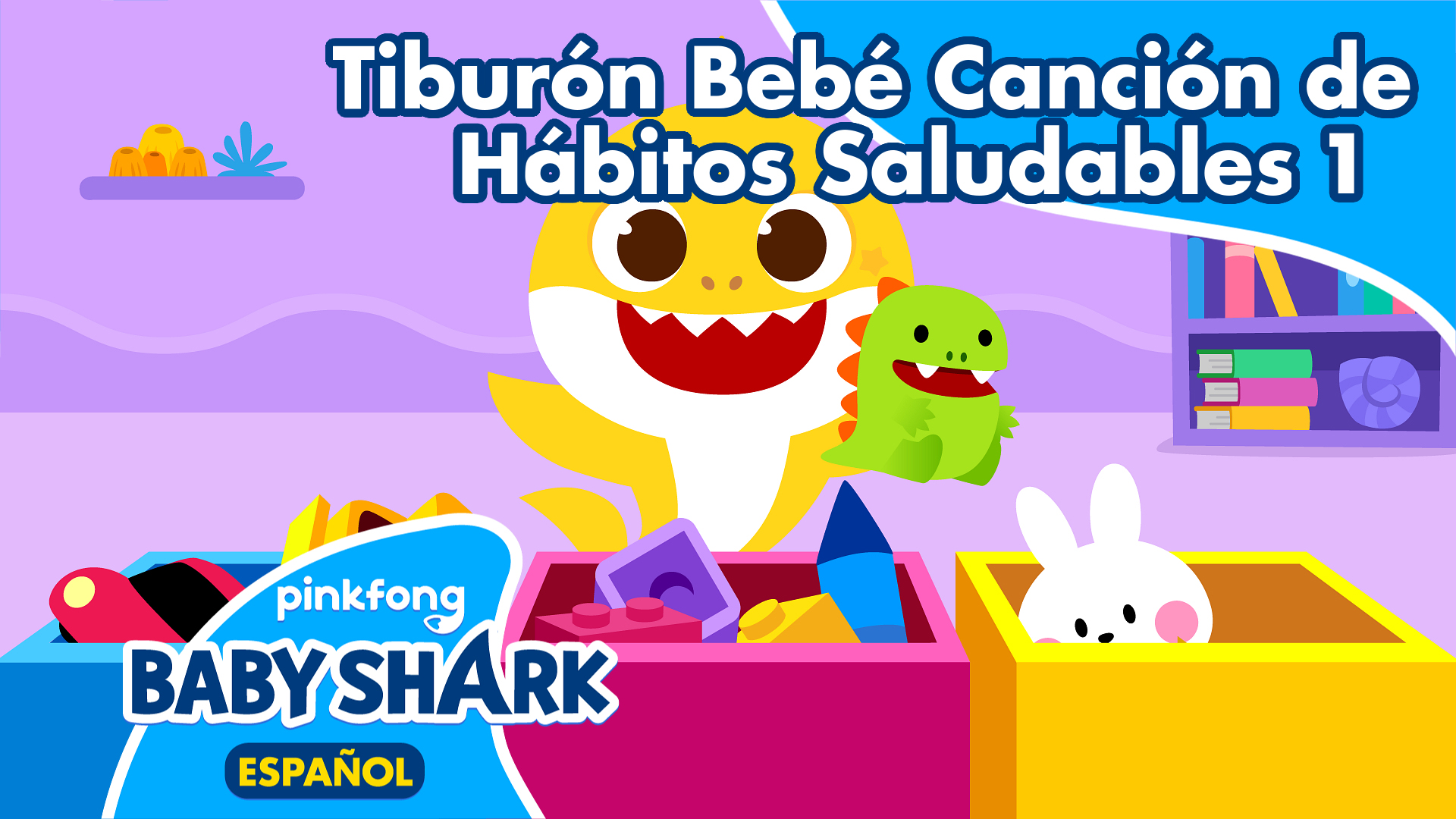 Tiburón Bebé Canción de Hábitos Saludables 1