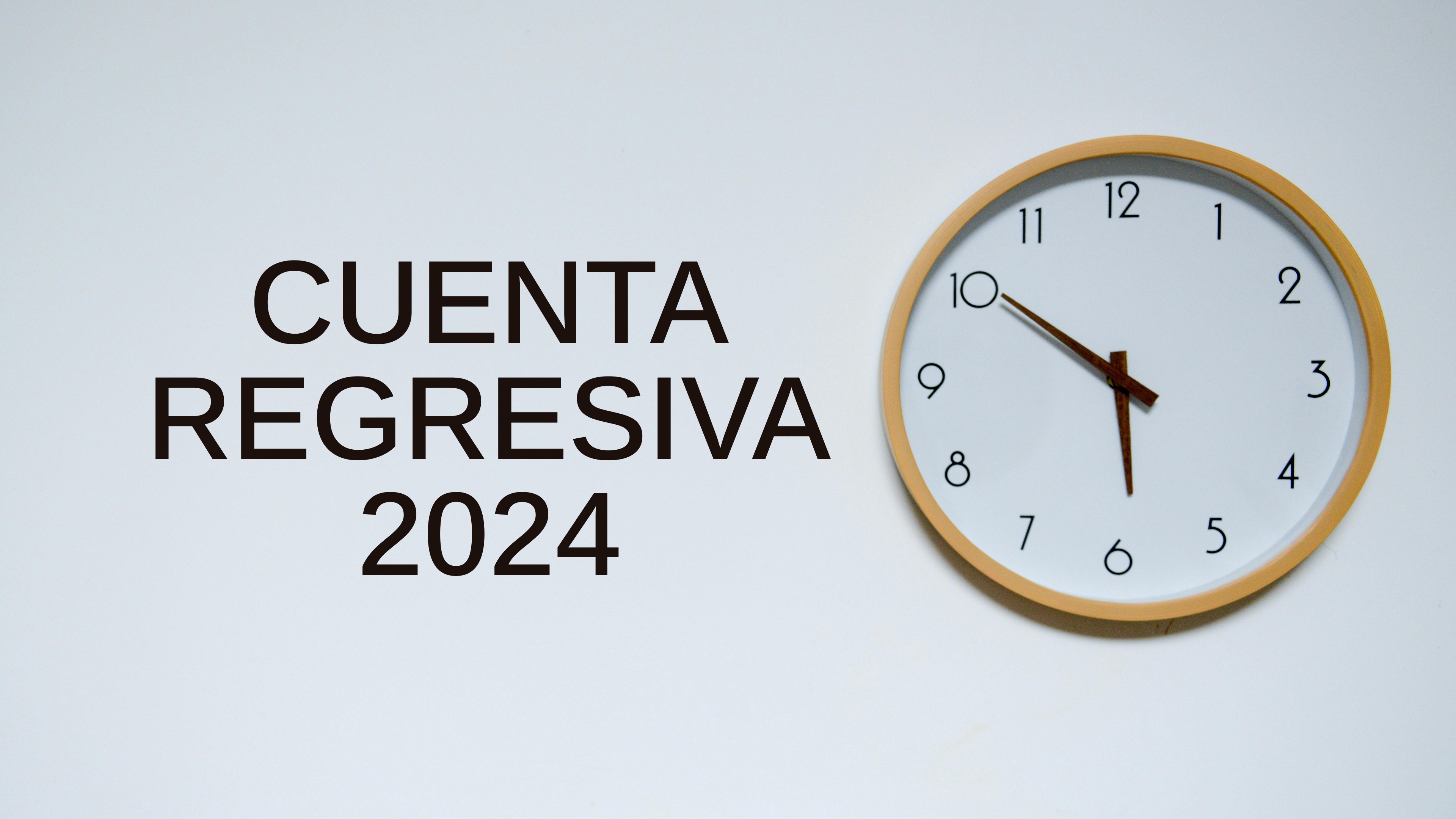 Cuenta regresiva 2024
