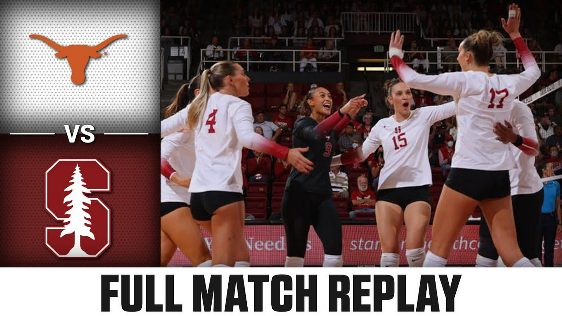 Texas vs. Stanford (9.15.24) Volleyball Replay