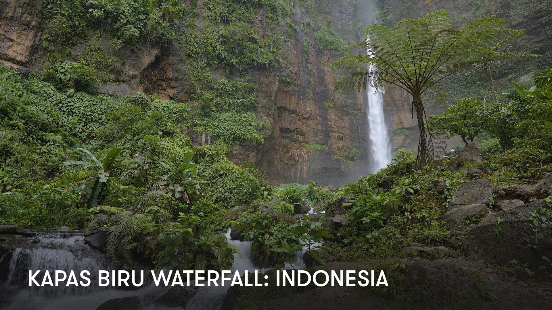 Kapas Biru Waterfall: Indonesia
