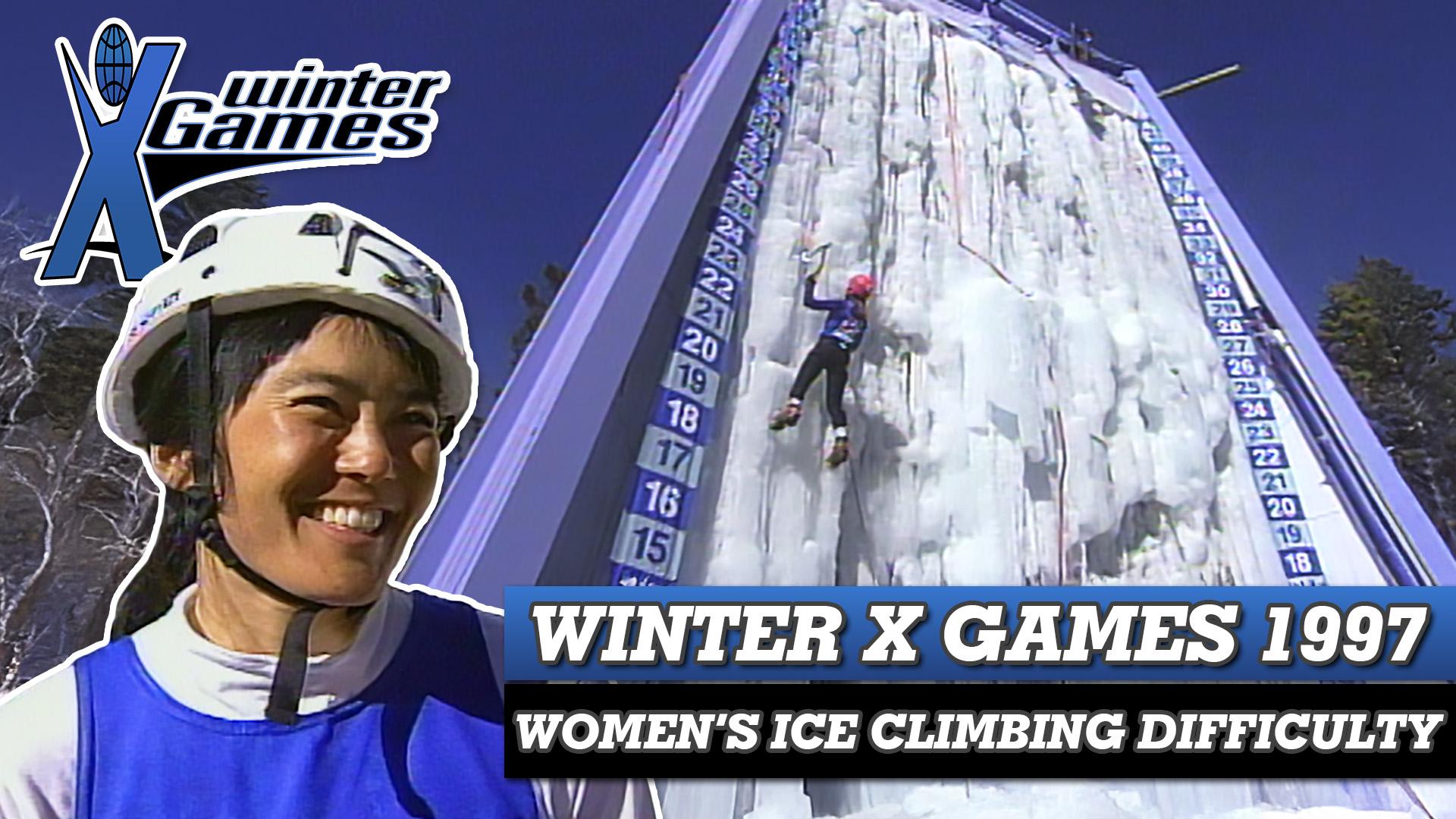 Winter X Games 1997: Women's Ice Climbing Difficulty