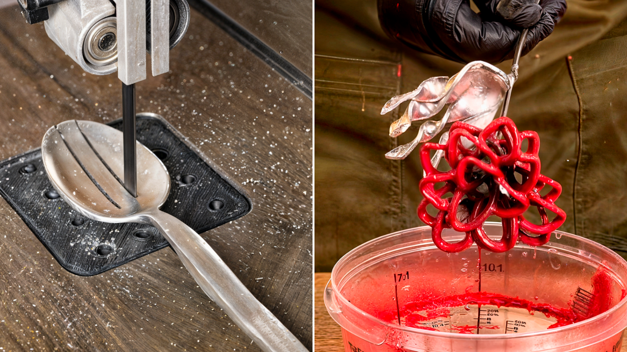 Joyas elegantes elaboradas con materiales sorprendentes