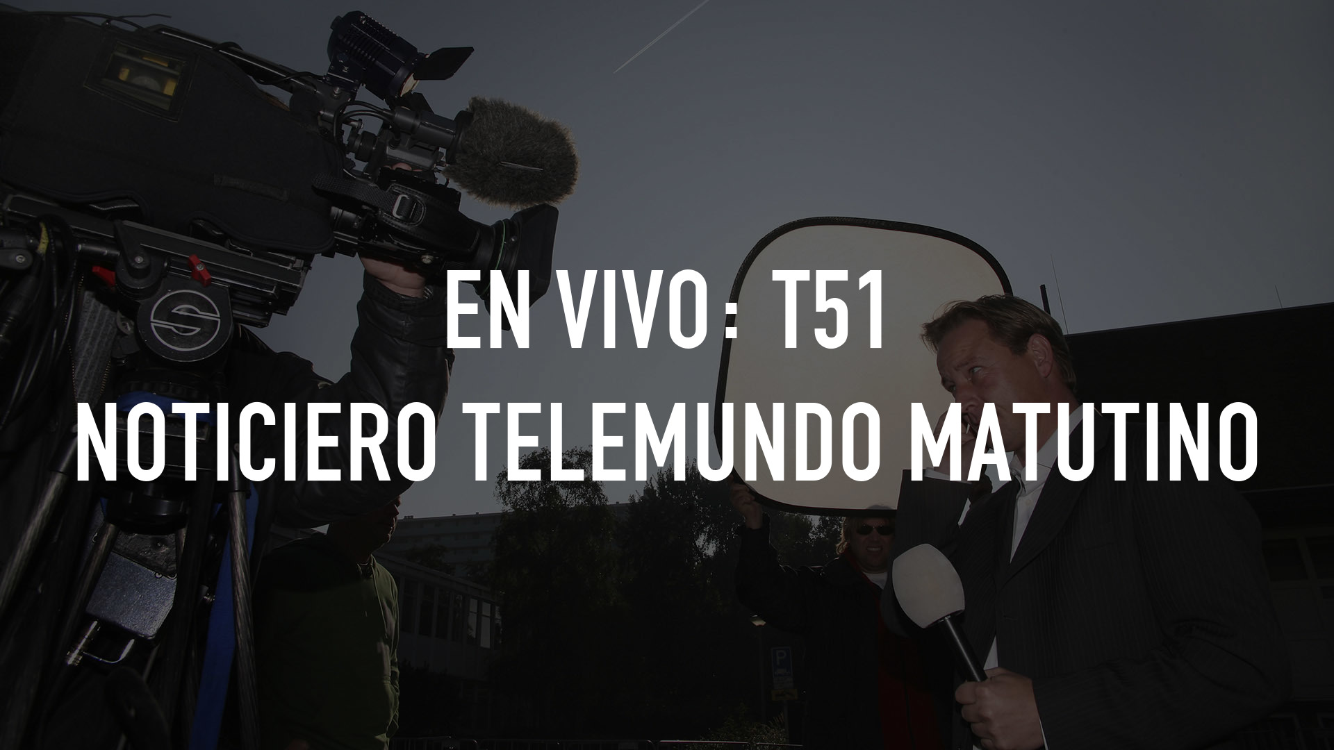 En Vivo: T51 Noticiero Telemundo Matutino