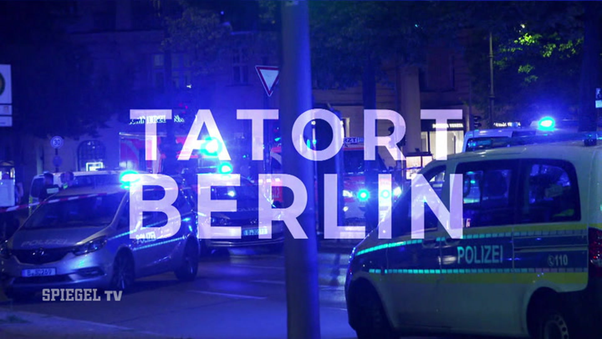 Mit Blaulicht und Ramme: Tatort Hauptstadt