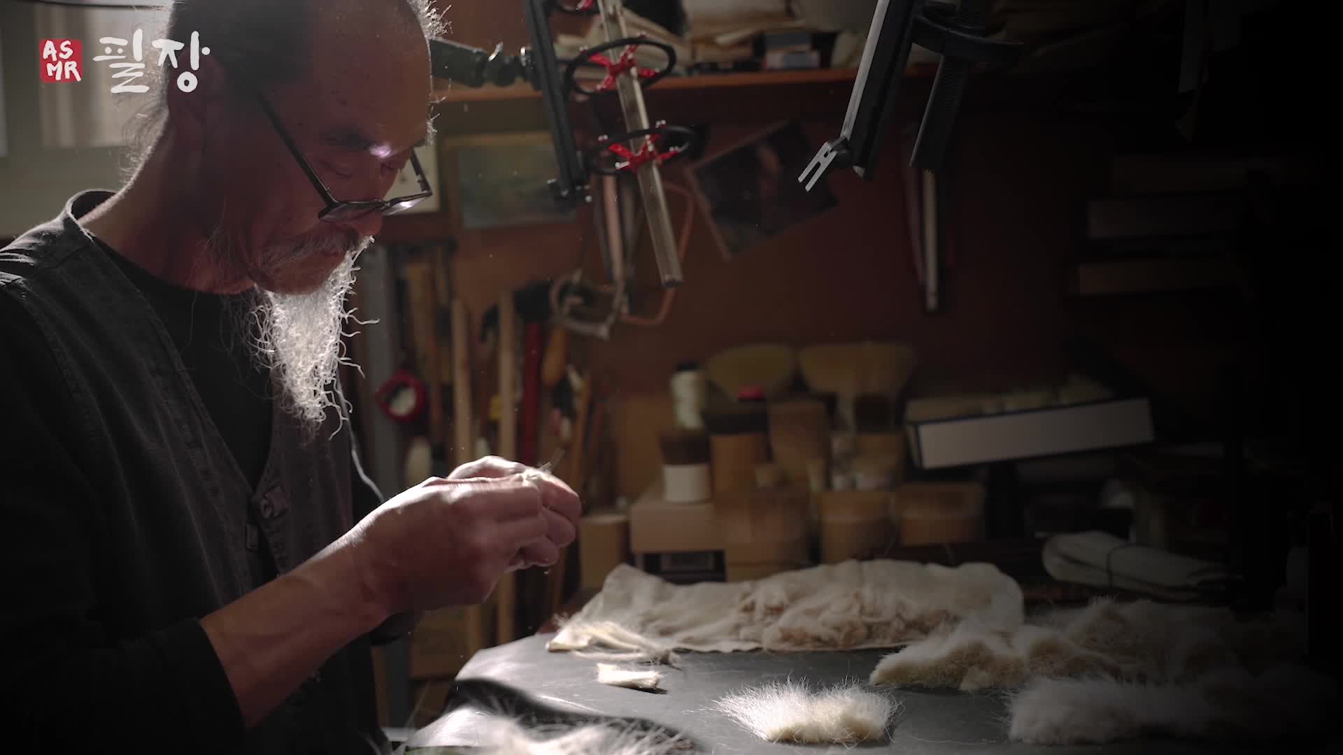 인고의 시간을 이겨내다. 털 고르기