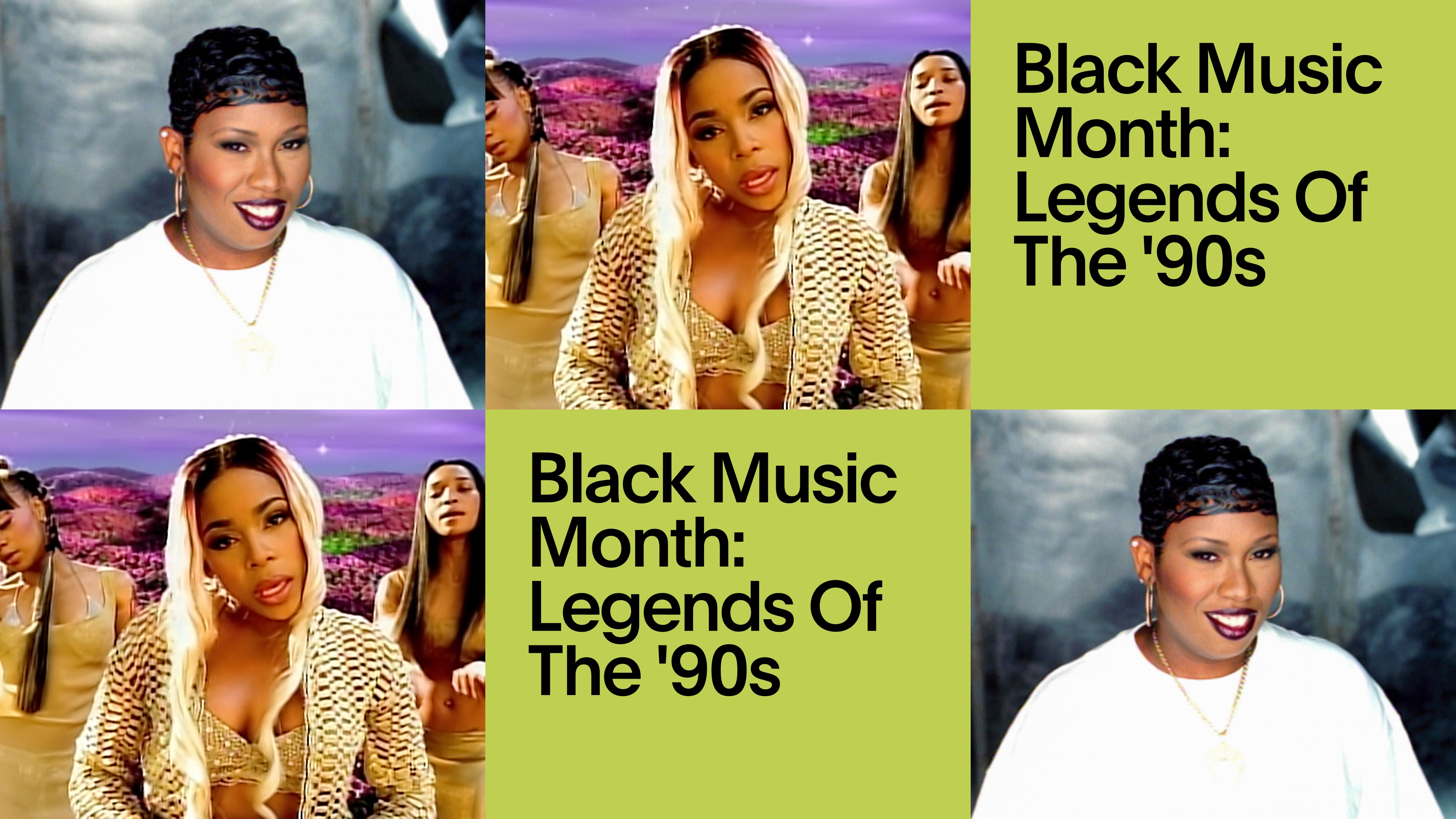 Black Music Month: Legends Of The '90s