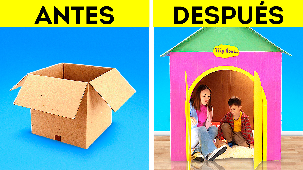 Encantadoras manualidades de cartón para padres inteligentes || Muebles de bricolaje para tu hogar