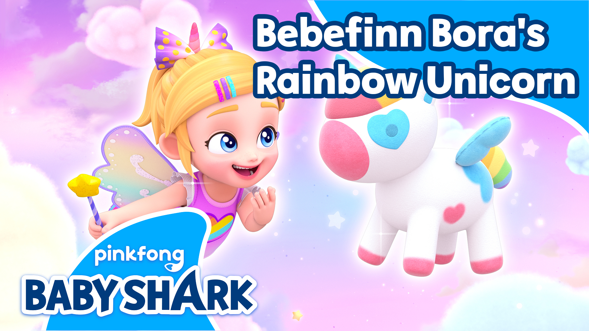 Bebefinn Bora's Rainbow Unicorn