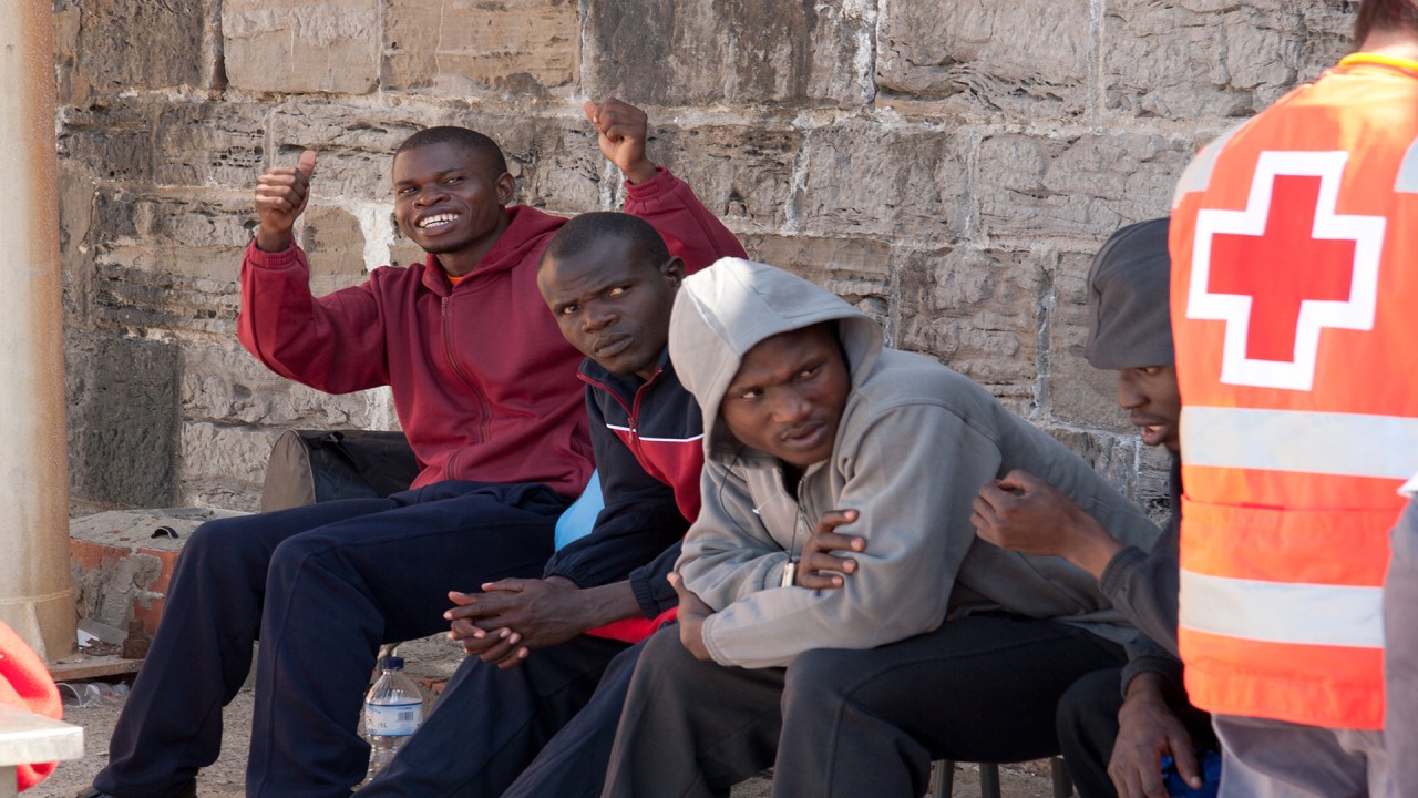 Eine Fähre nach Afrika