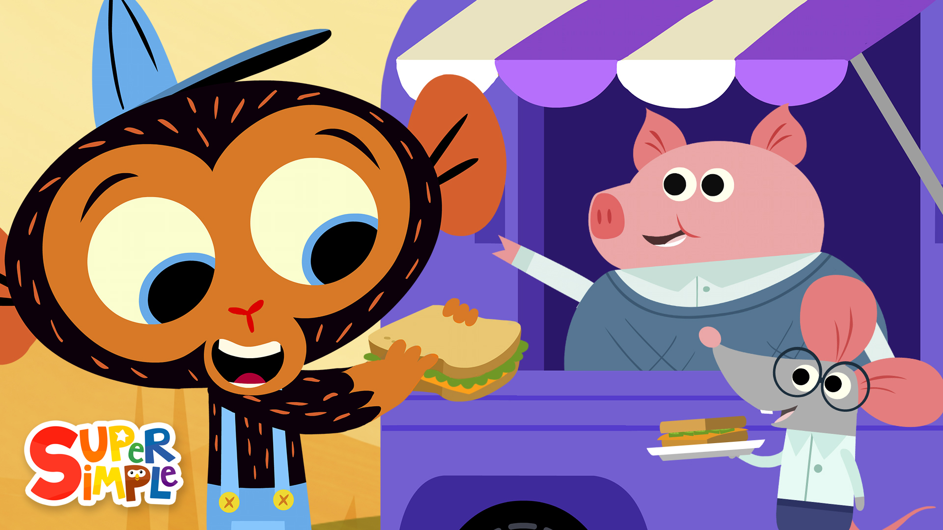 Mr. Pig & Mr. Mouse Have A Mess On Their Hands - Super Simple And More