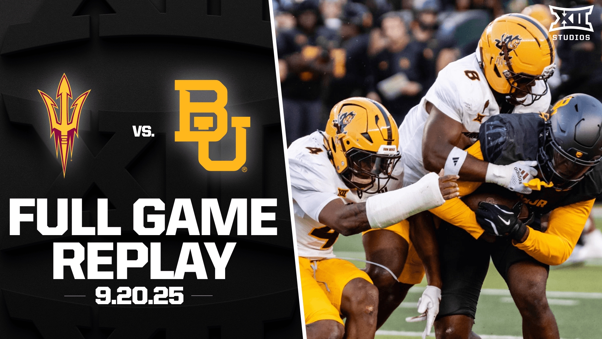 Arizona State vs. Baylor Football Full Game Replay (9.20.25)