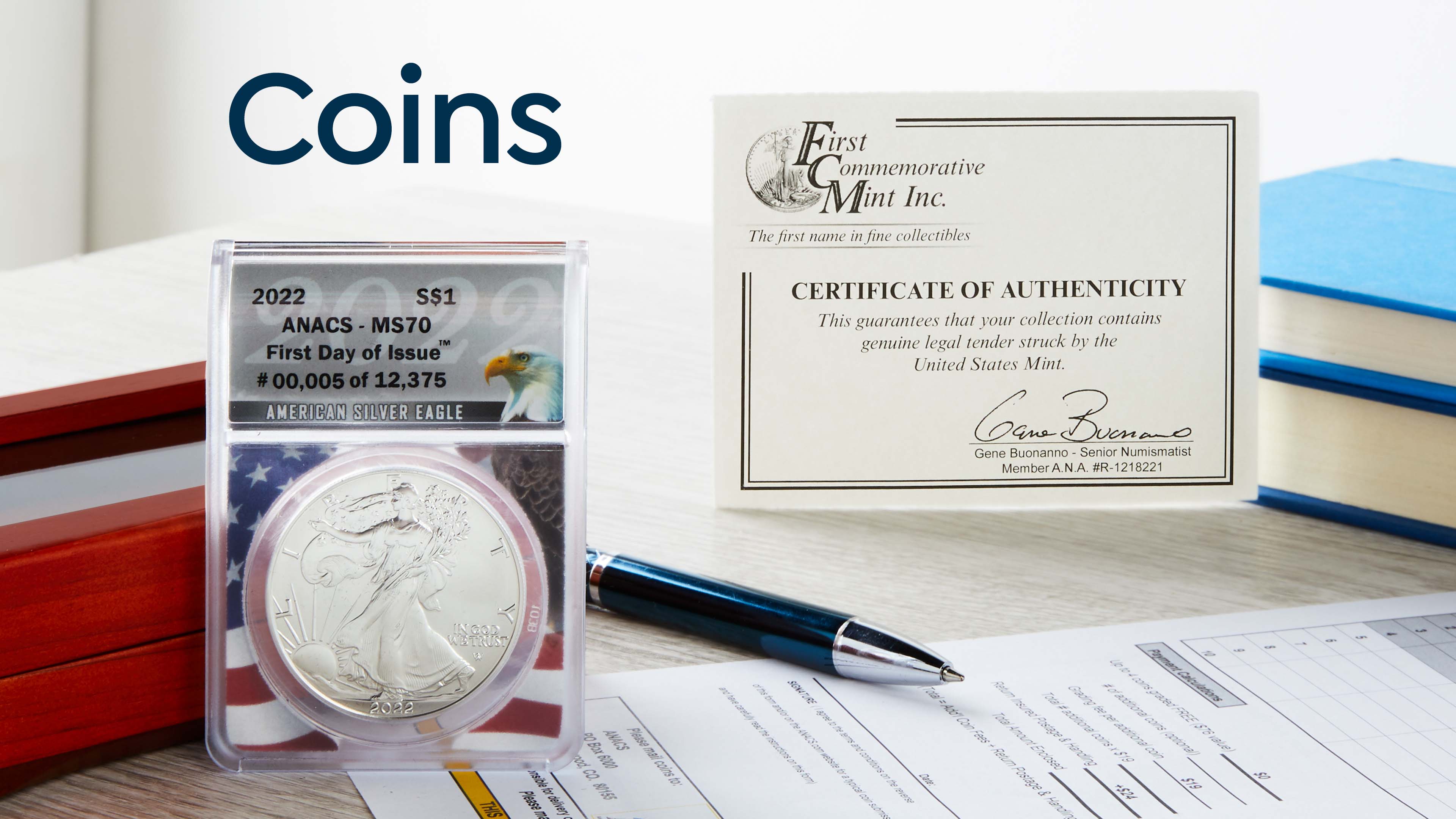 Coin Collector Celebration featuring New Releases