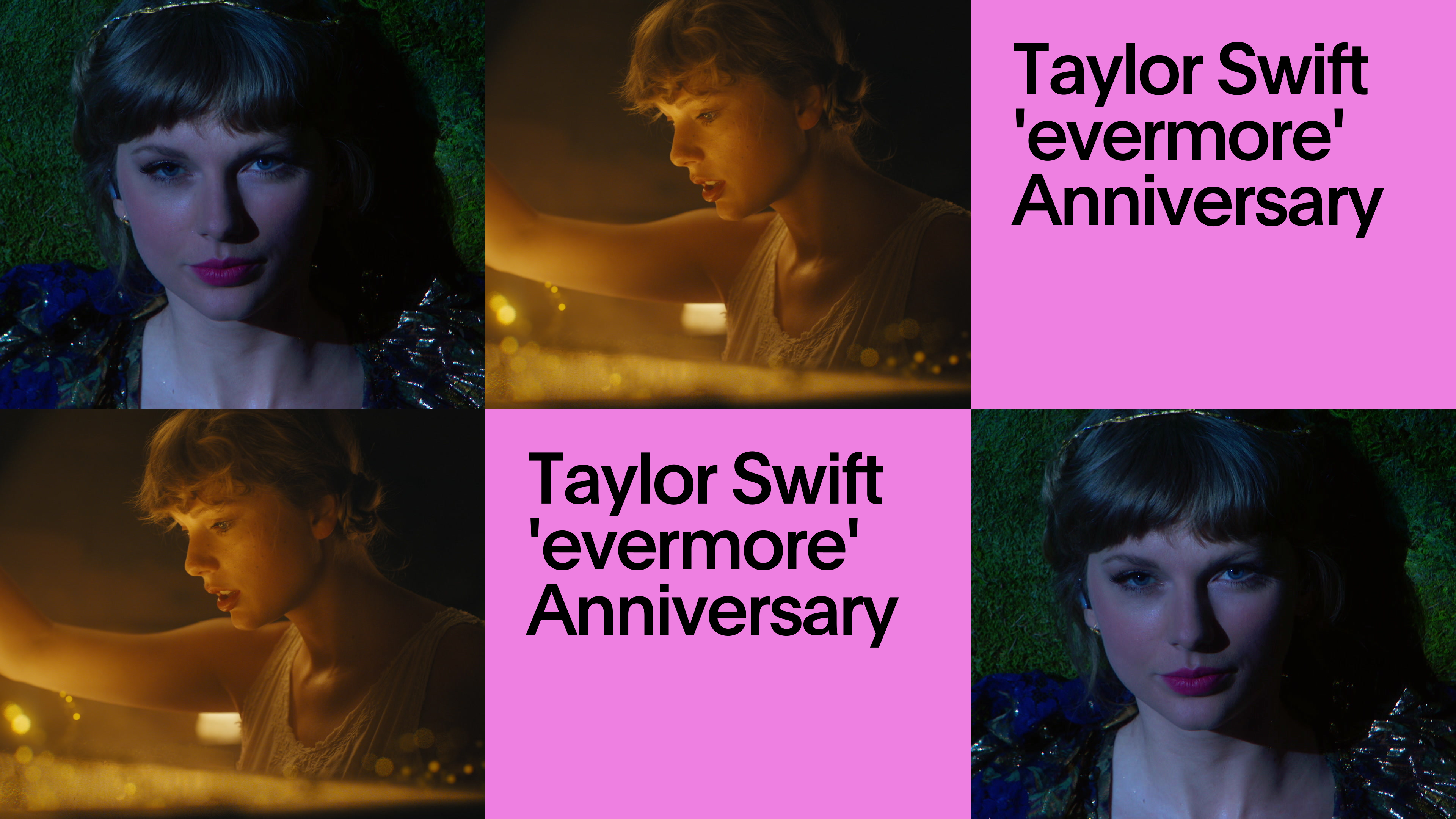 Taylor Swift 'evermore' Anniversary
