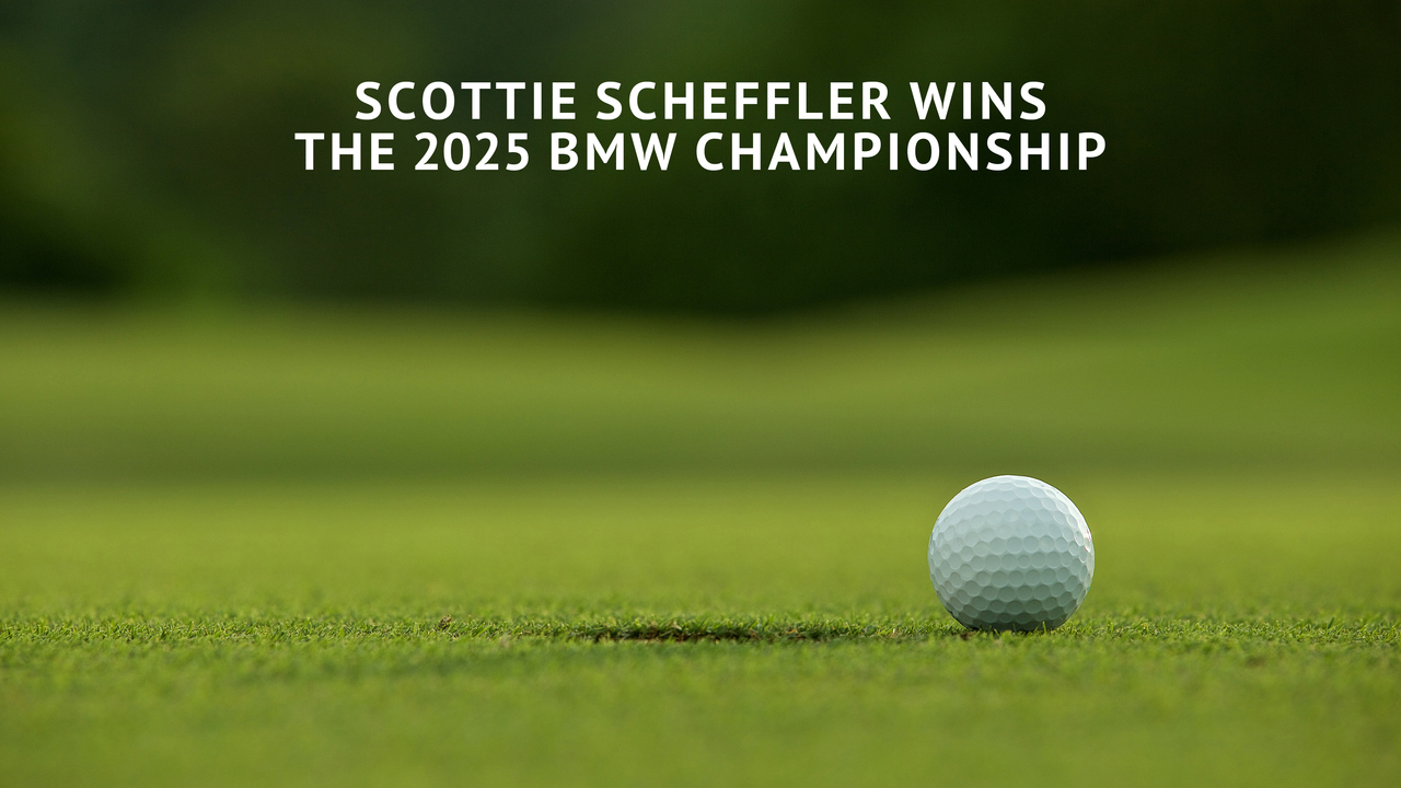 Scottie Scheffler Wins the 2025 BMW Championship