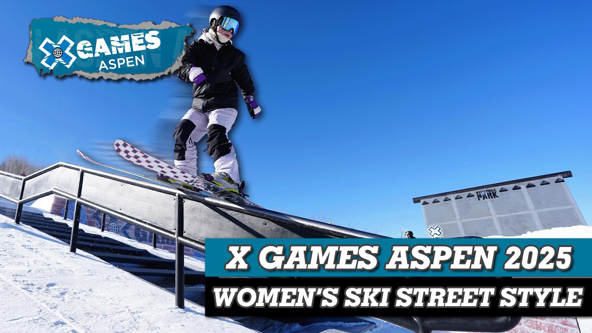 X Games Aspen 2025: Women's Ski Street Style