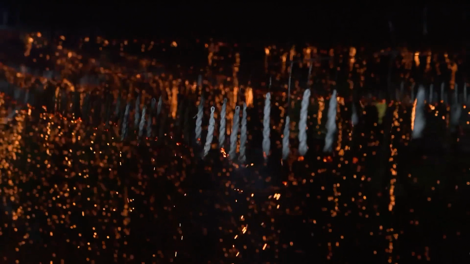 가을 밤, 빛의 소리. 무주 안성낙화놀이