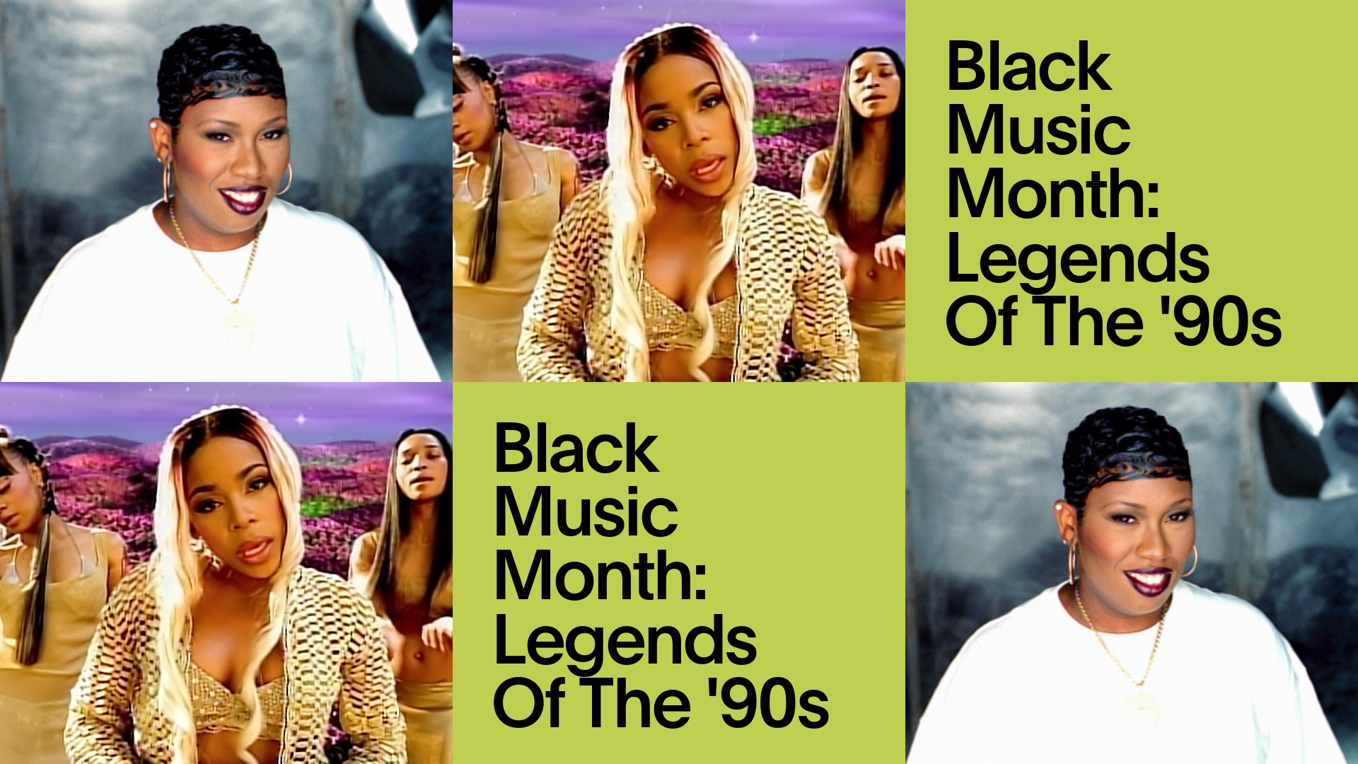 Black Music Month: Legends Of The '90s
