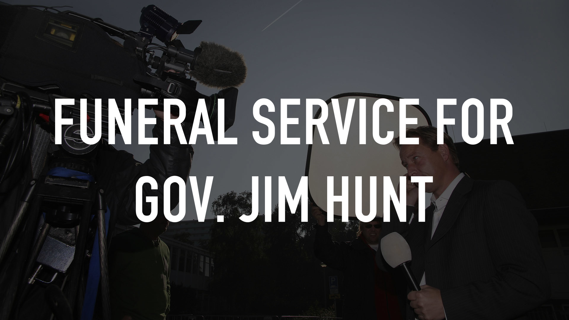 Funeral service for Gov. Jim Hunt