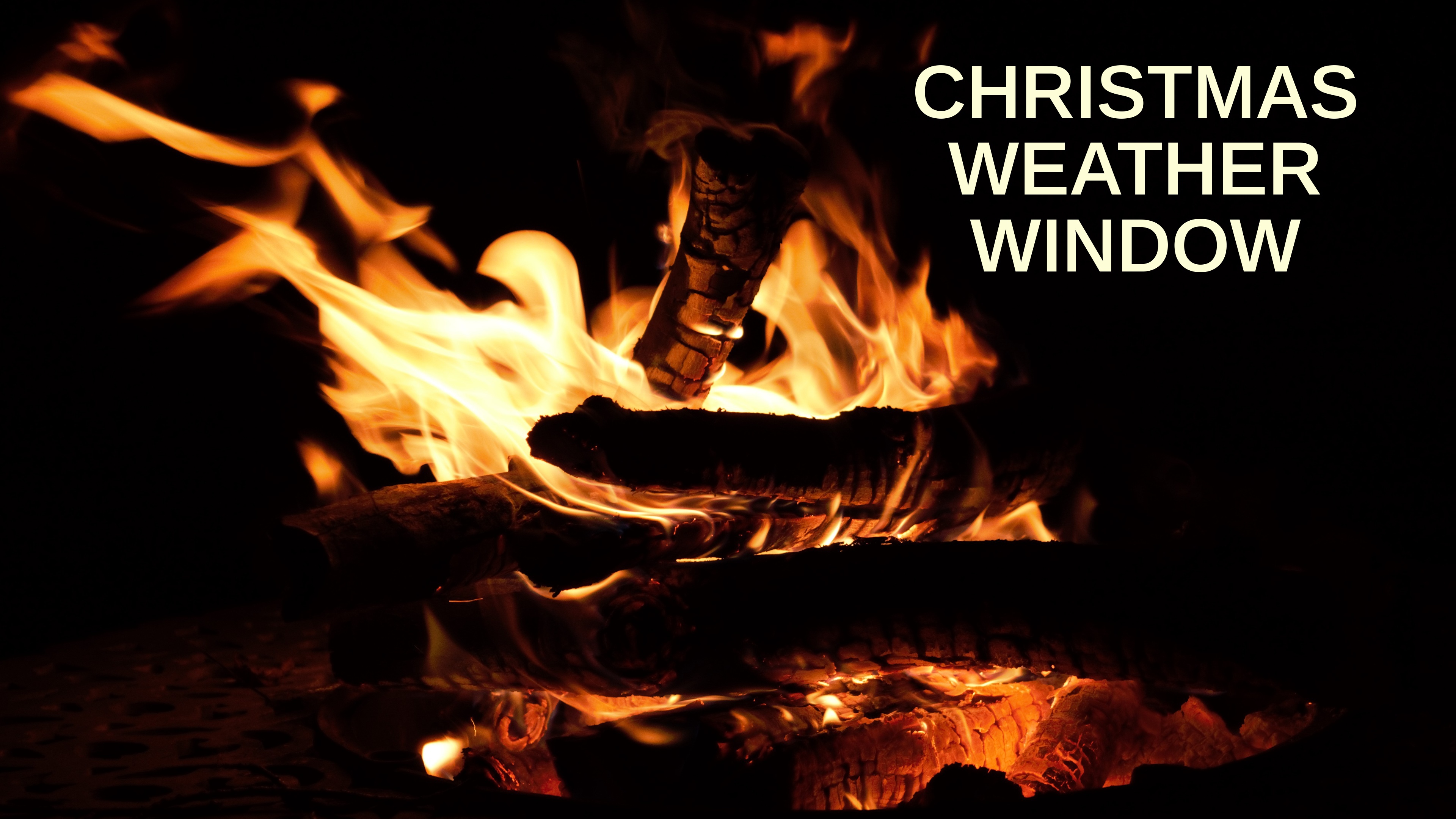 Christmas Weather Window