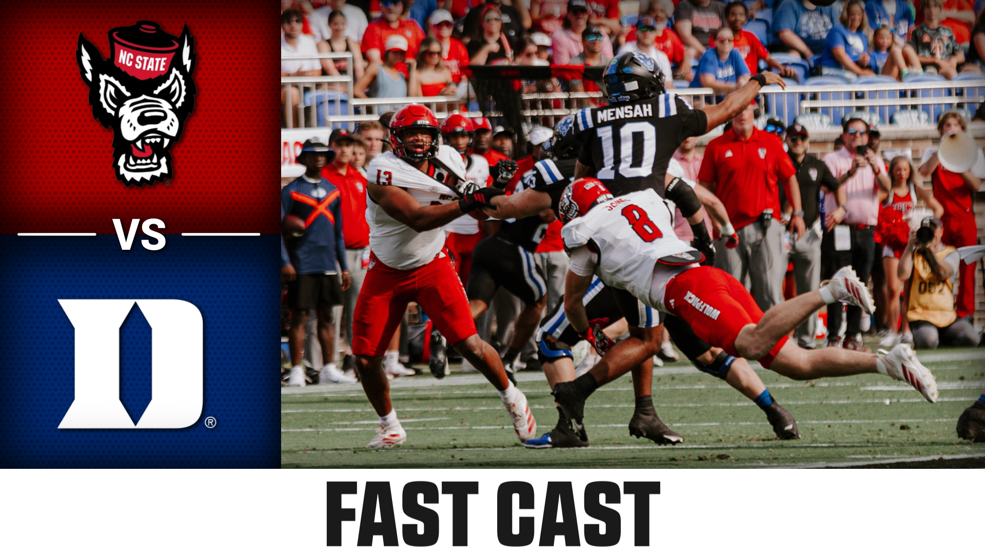 NC State vs. Duke 2025 Week 4 Fast Cast