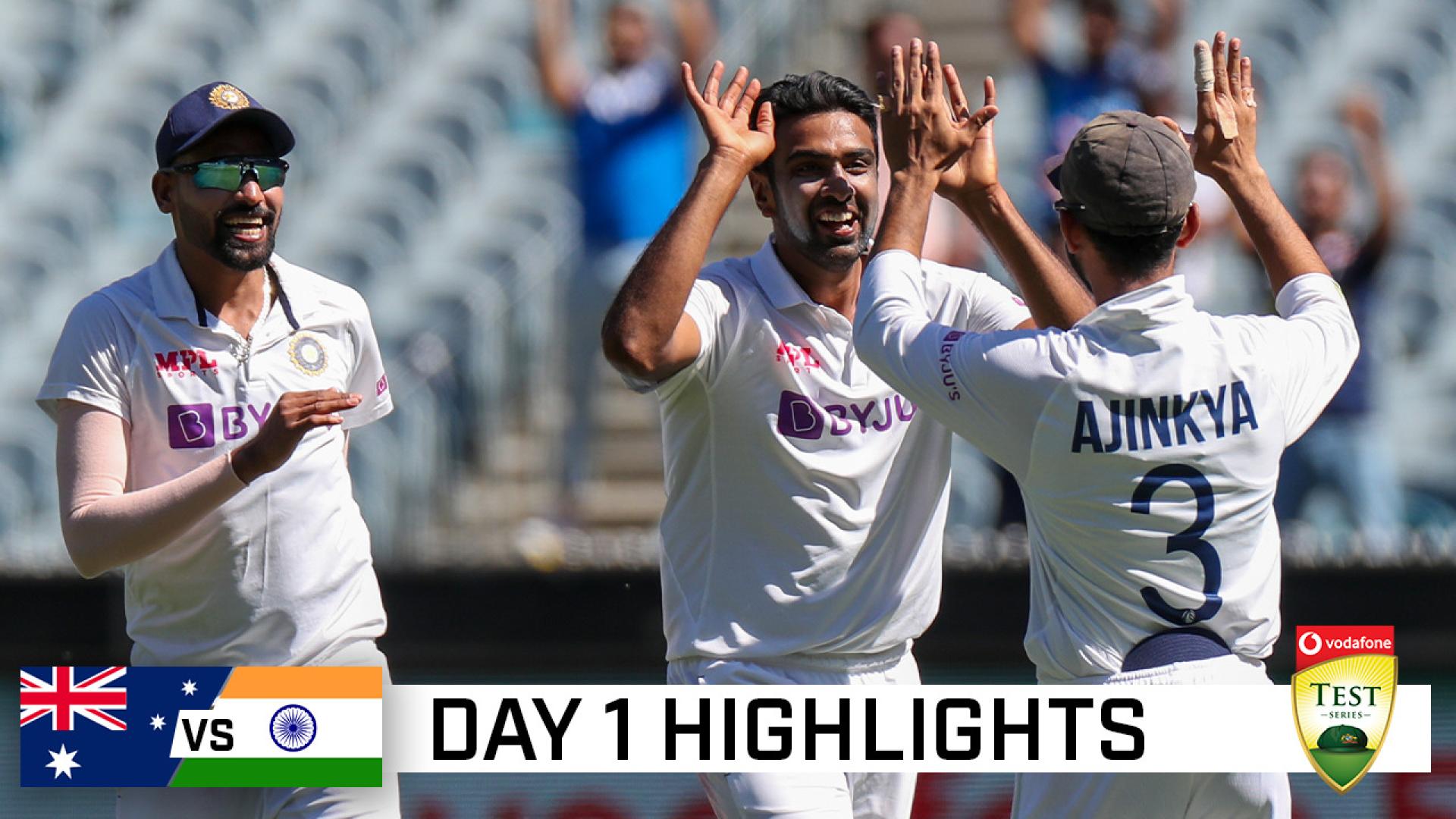 India's bowlers fire on entertaining Boxing Day | RAPID REWIND | 2020/21 Border-Gavaskar Trophy | Second Test, Day 1