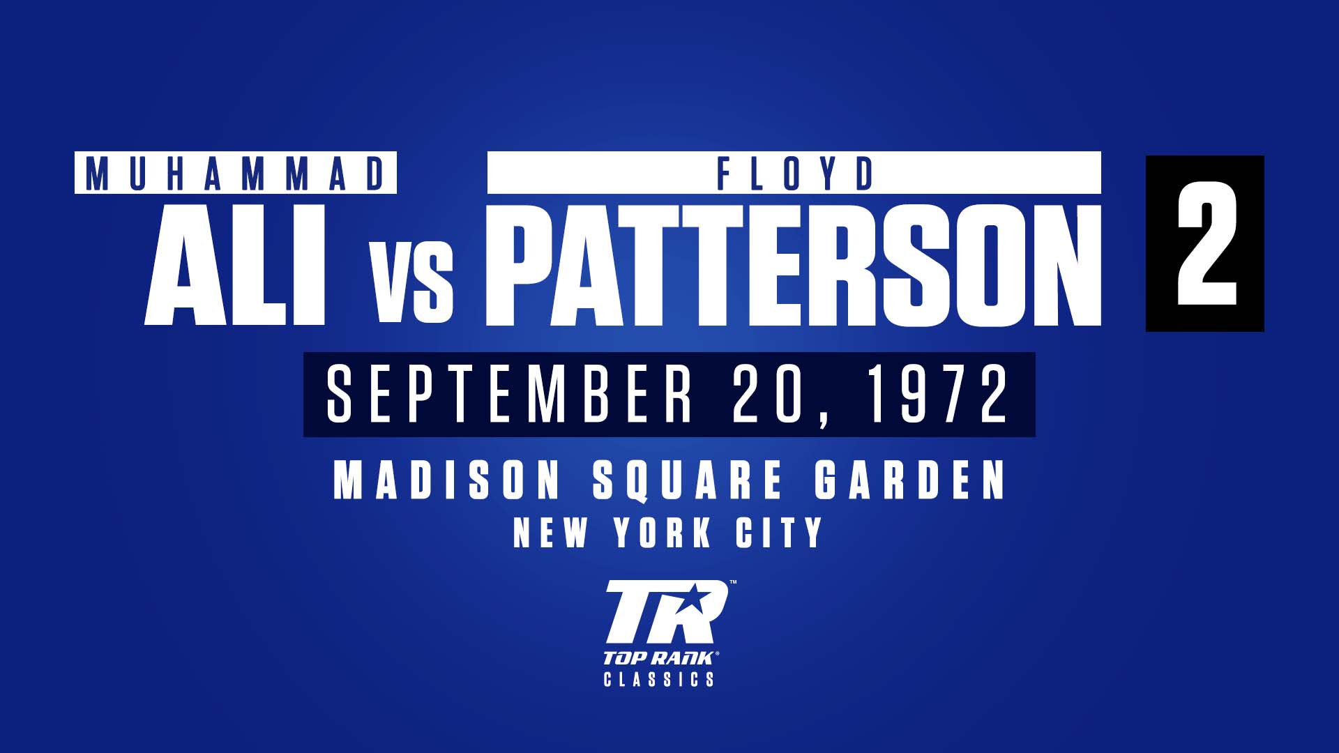 Muhammad Ali vs Floyd Patterson 2