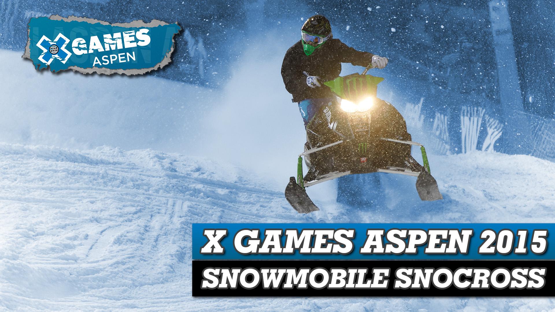 X Games Aspen 2015: Snowmobile SnoCross