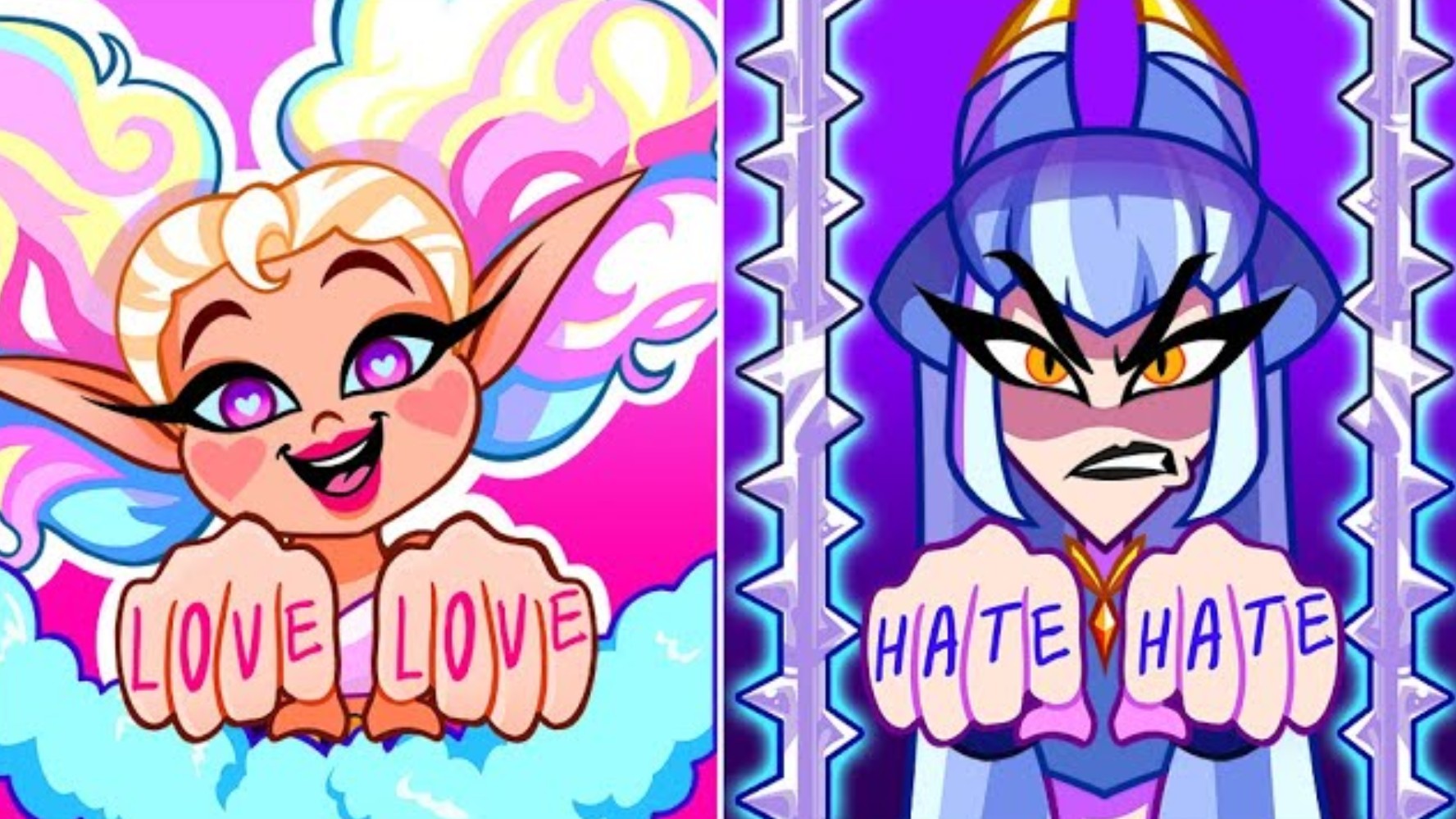 ¡¡Bruja VS. Pixie!! Desafío de supervivencia de estar atrapado por 24 horas