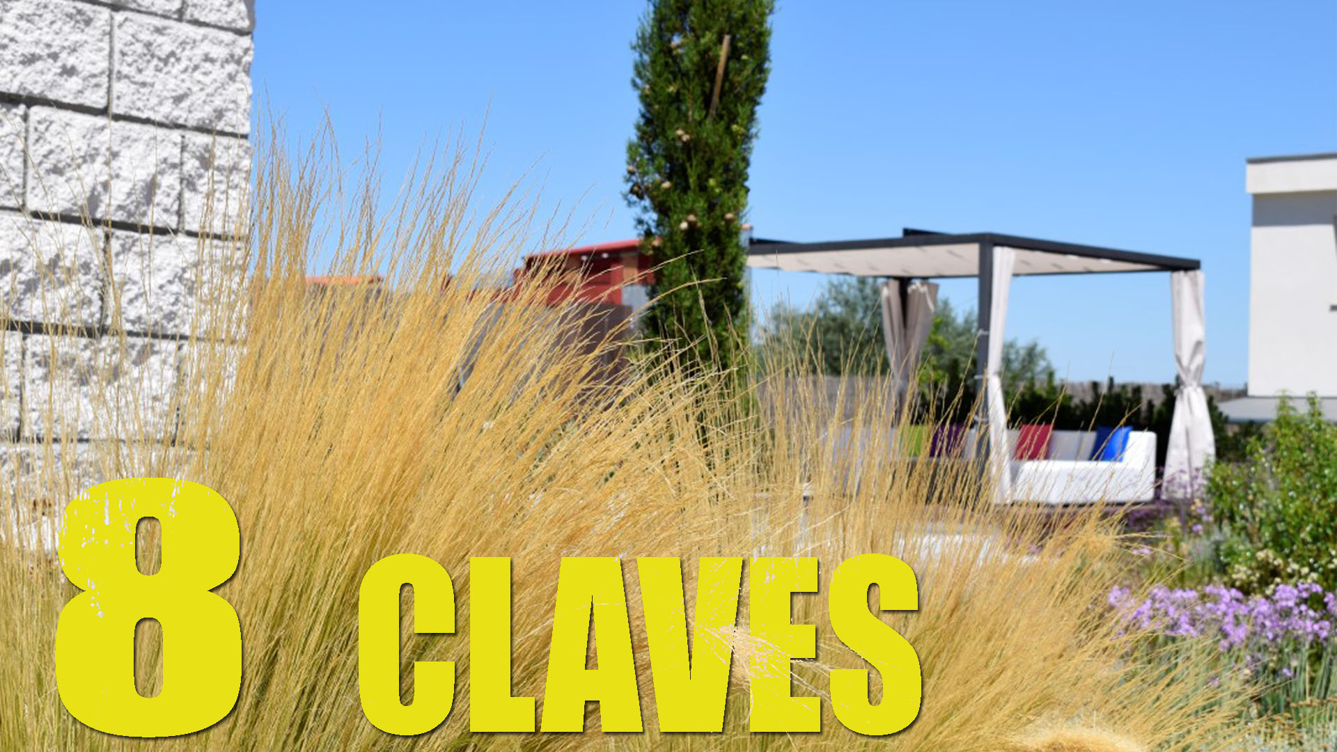 Las 8 Claves de este Jardín Mediterráneo