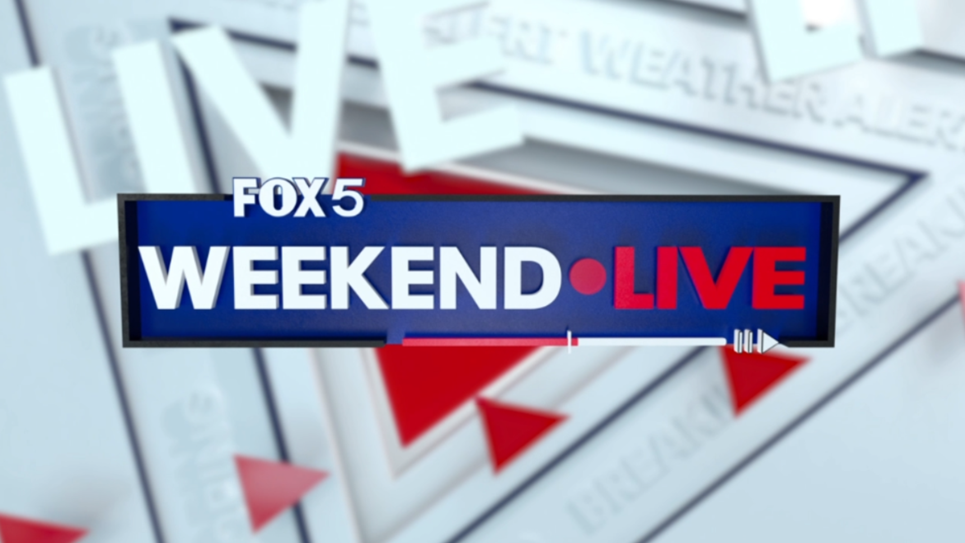 FOX 5 Weekend Live Snow Coverage