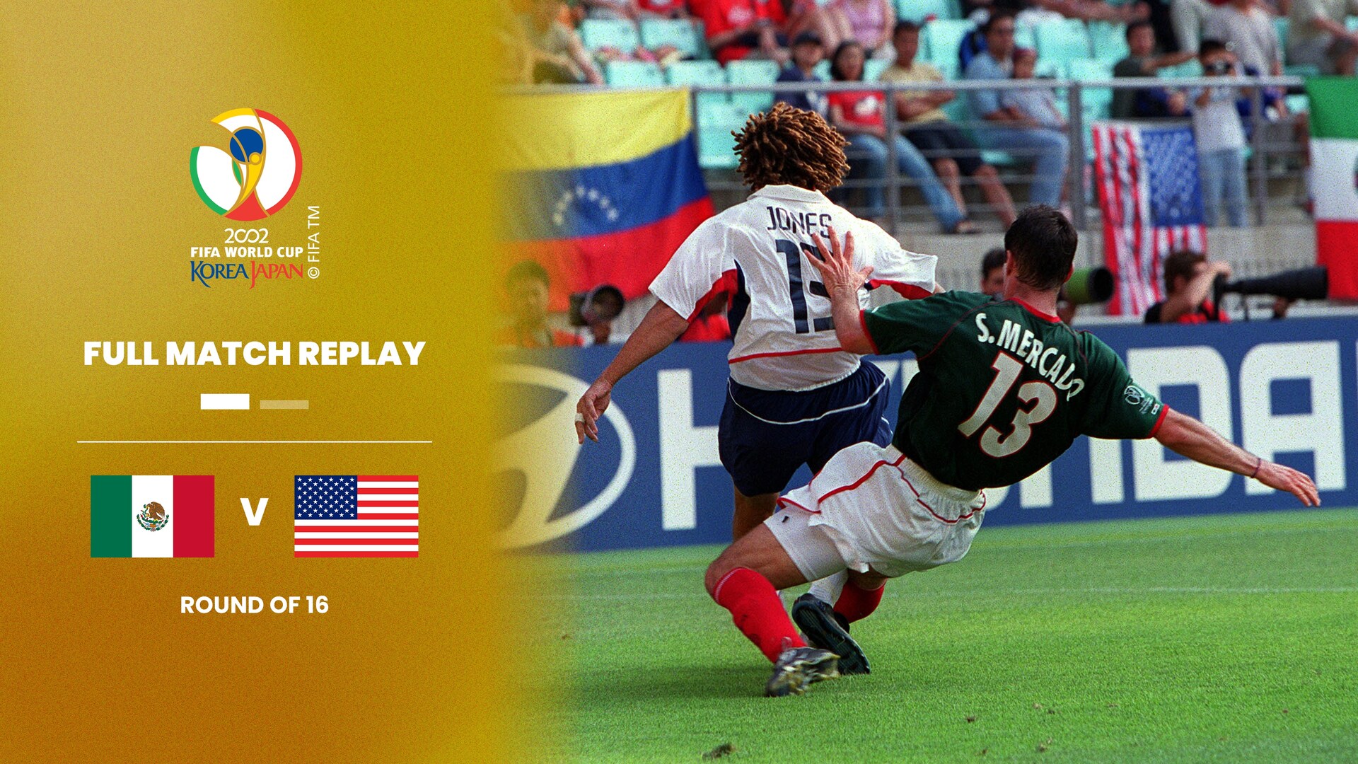 México vs EE.UU | Octavos de final | Copa Mundial de la FIFA Corea/Japón 2002™ | Partido completo