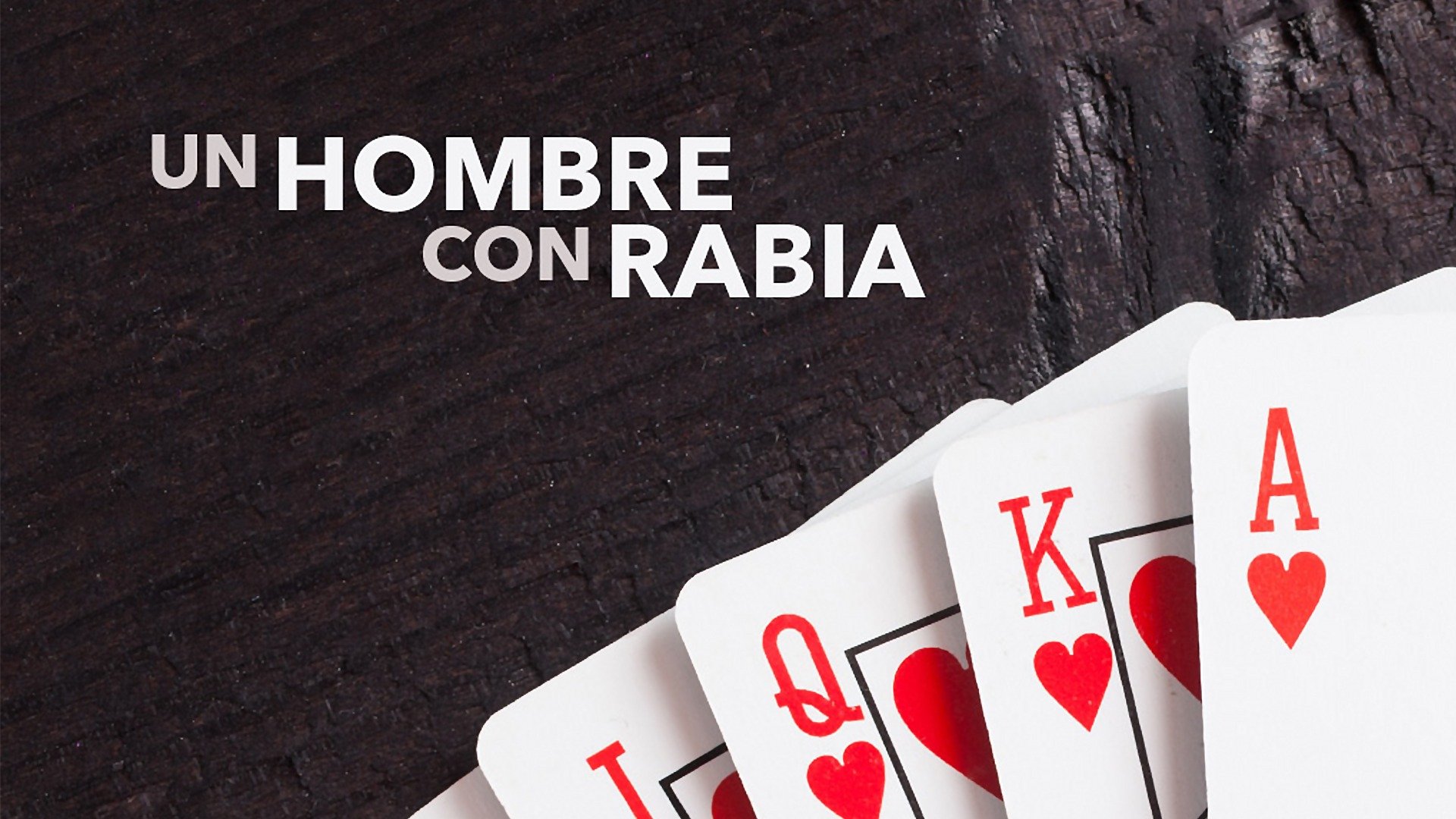 Un hombre con rabia
