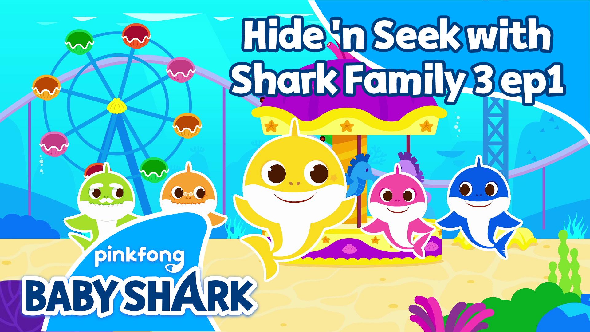 Hide 'n Seek with Shark Family