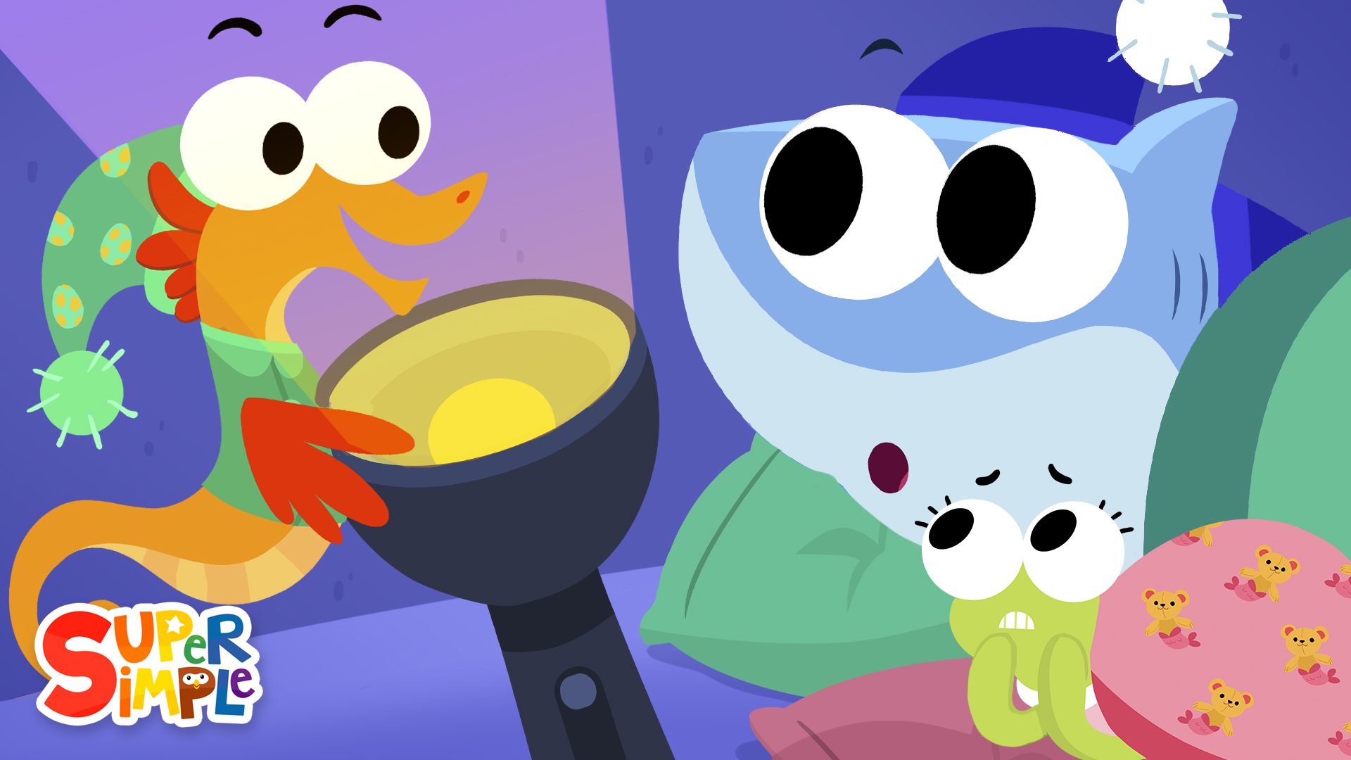 Finny's First Sleepover - Super Simple And More