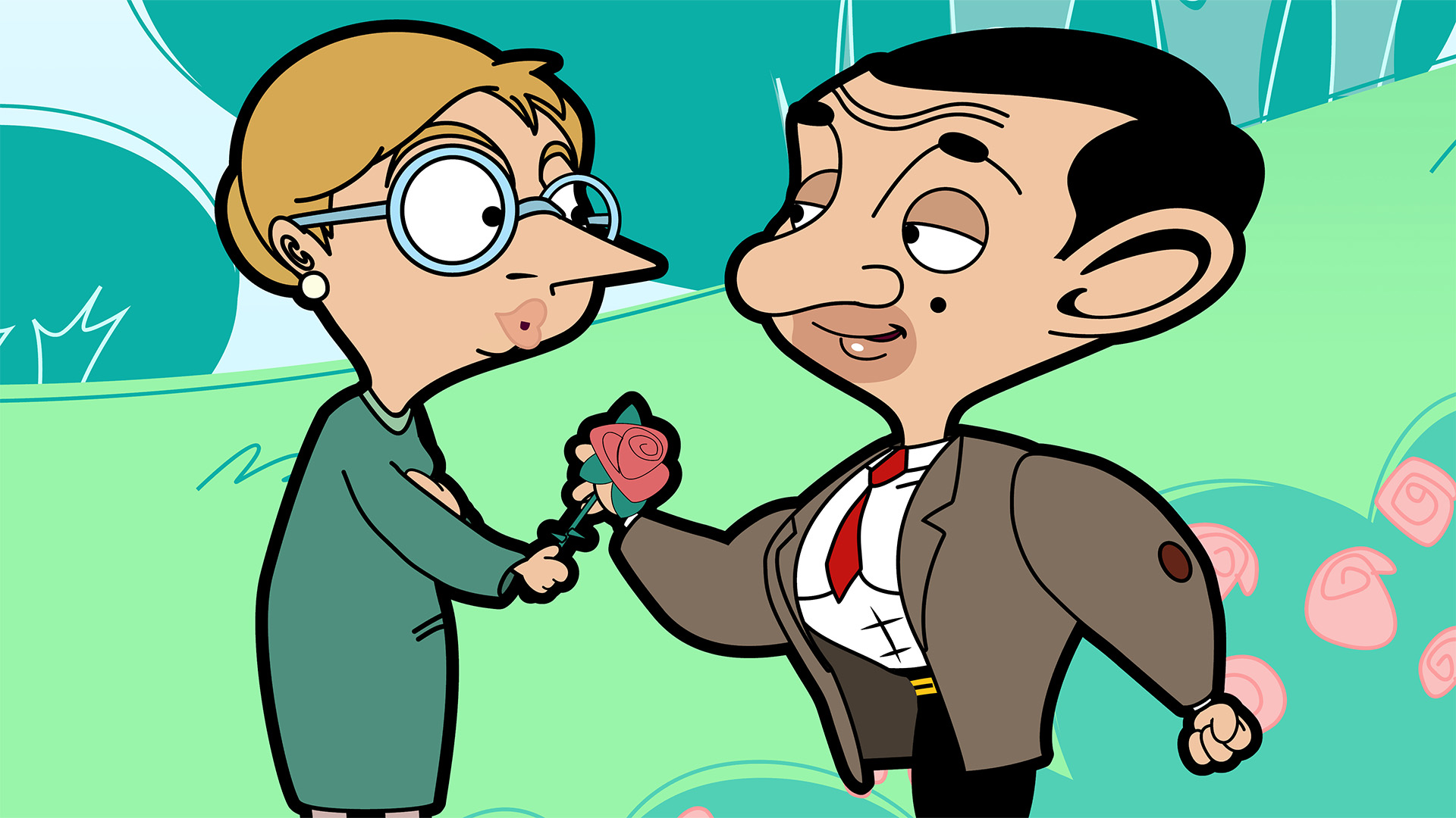 Mister Bean se muscle