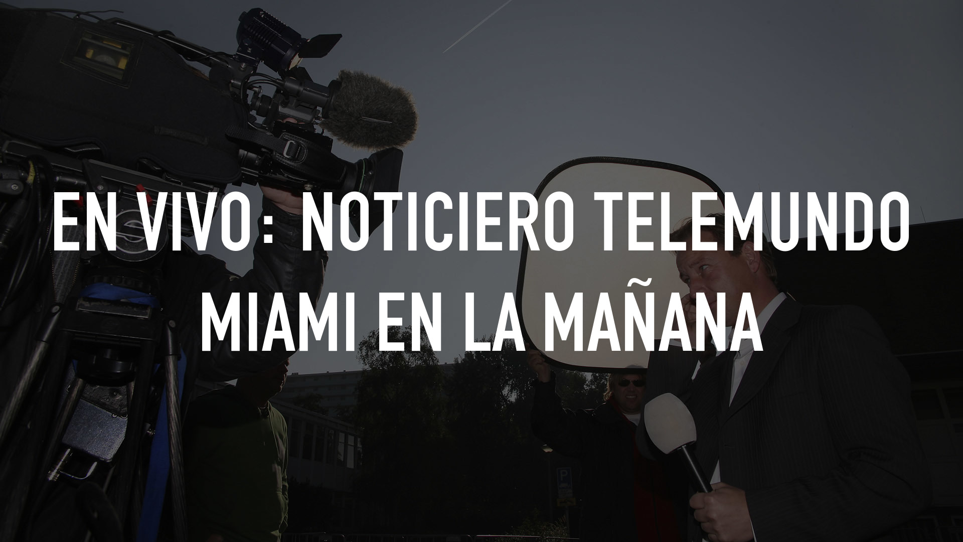 En Vivo: Noticiero Telemundo Miami en la Mañana