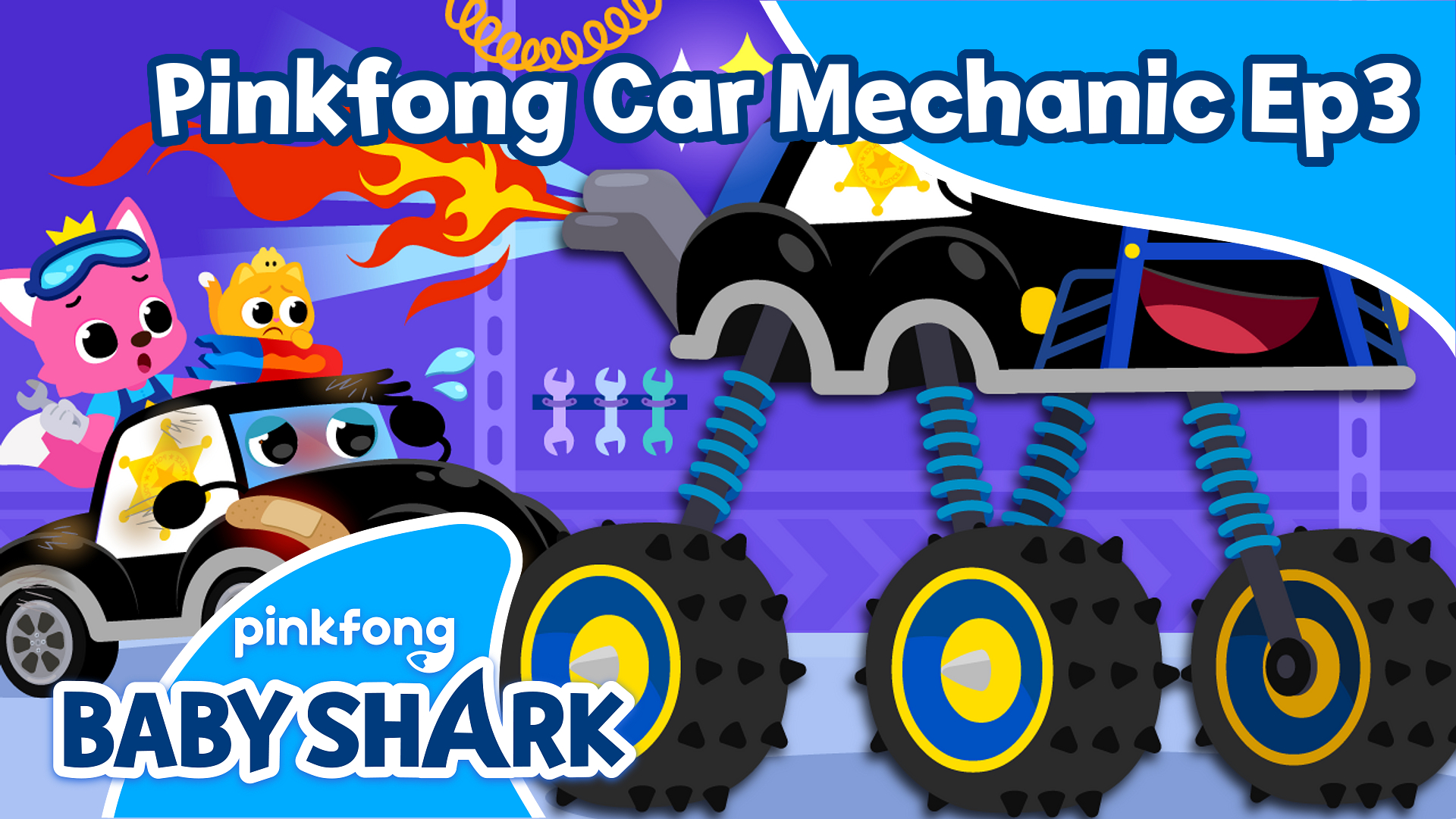 Pinkfong Car Mechanic Ep3