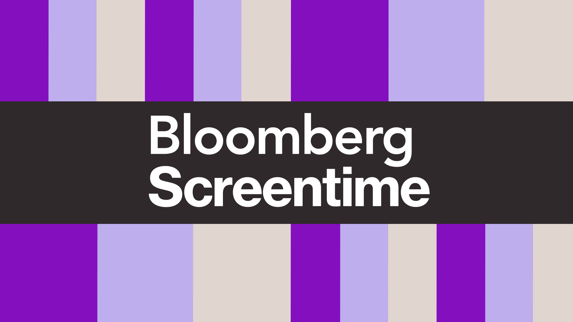 Bloomberg Screentime: The Business of Pop Culture